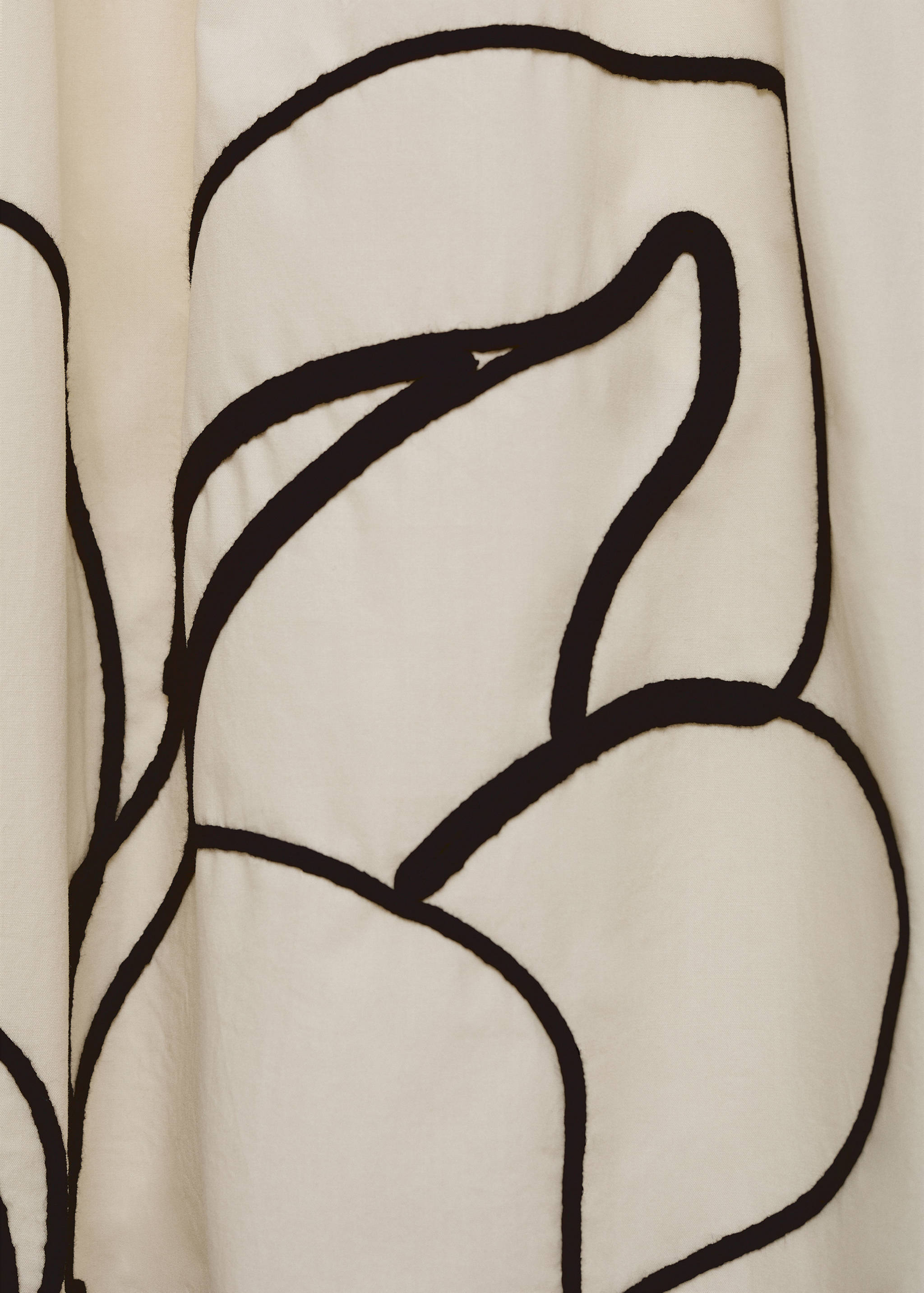 Бавовняна спідниця з вишивкою - Детальніше про товар 0