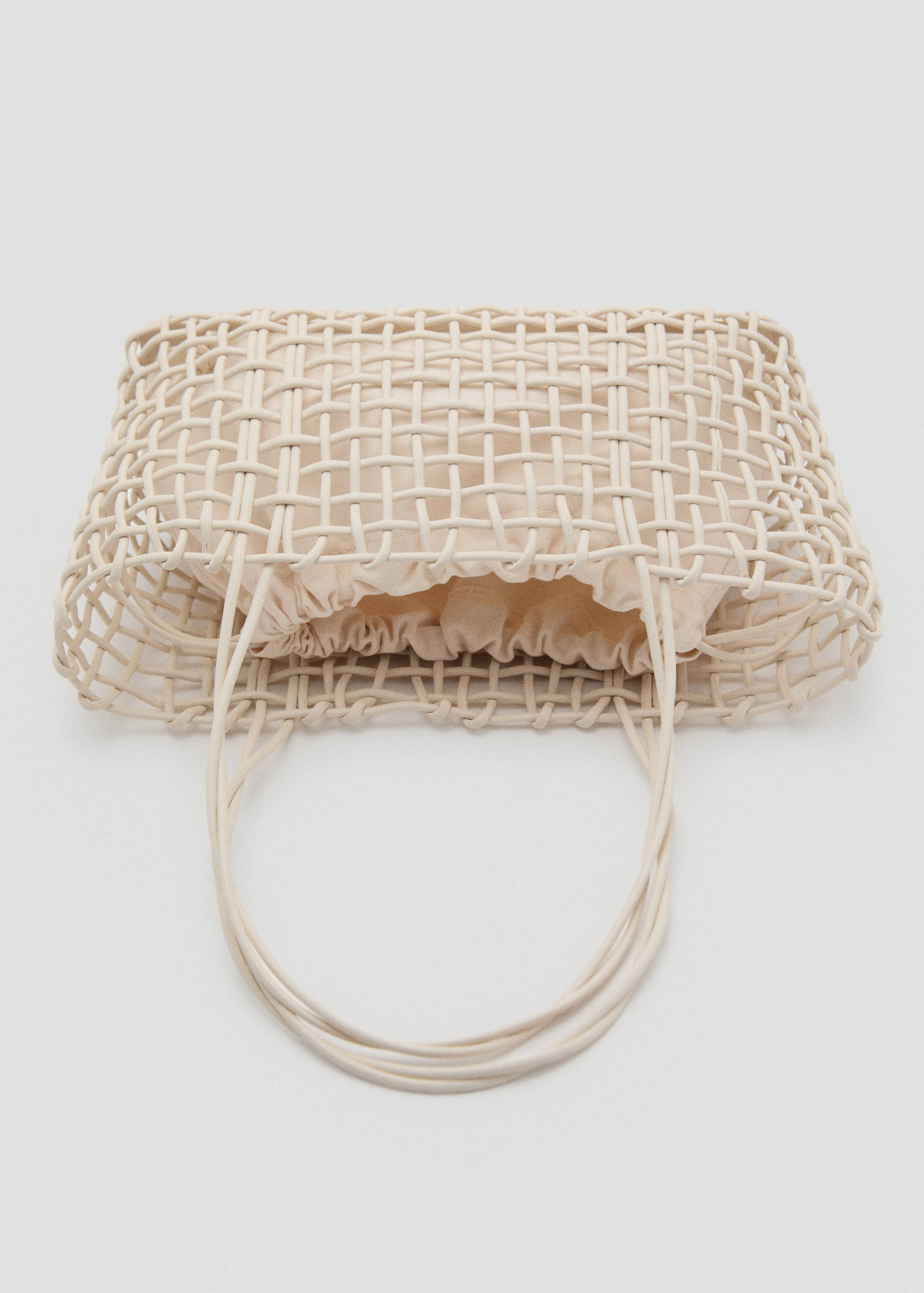 Medium braided shoulder bag - Details of the article 2