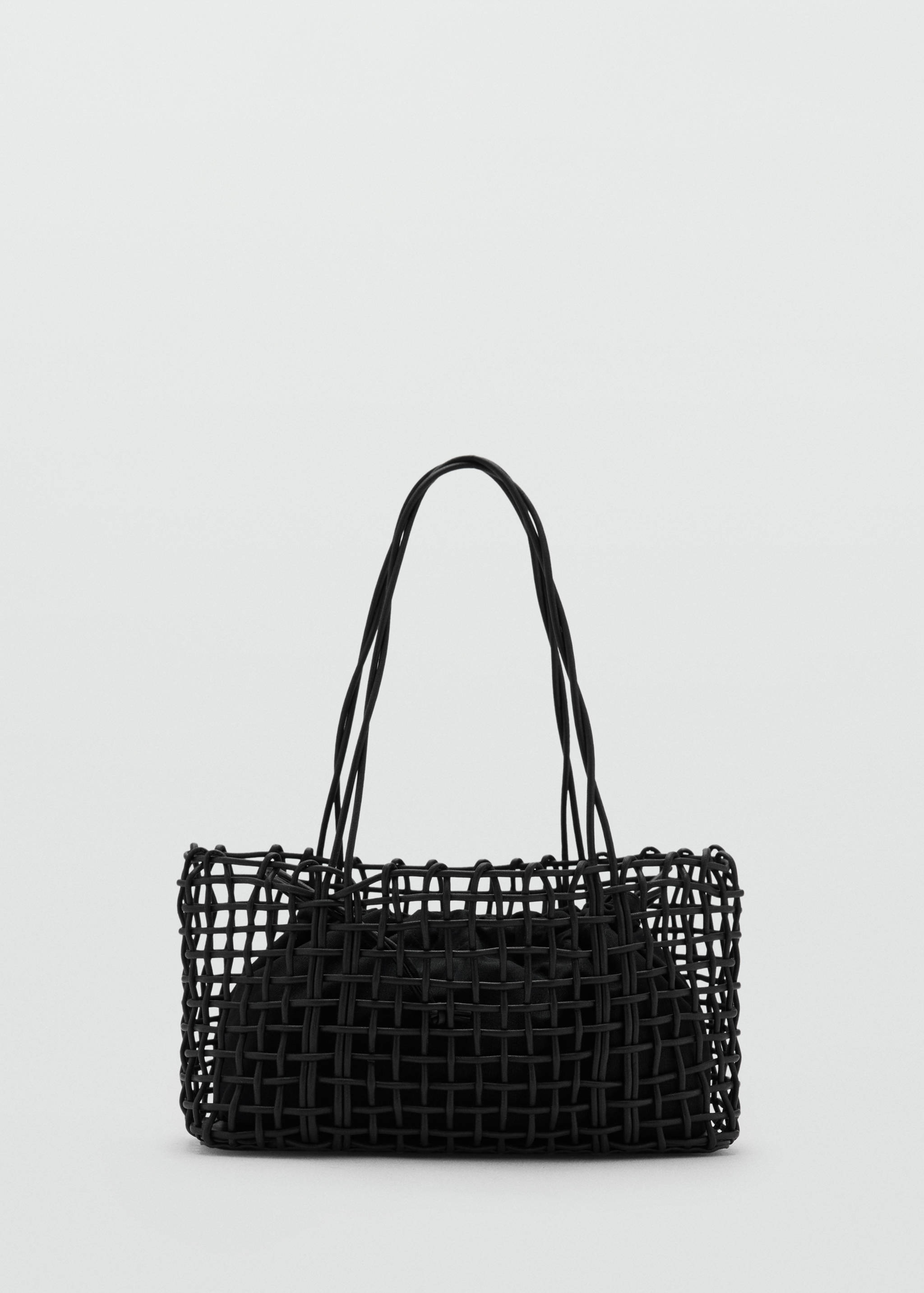 Medium braided shoulder bag - Article without model