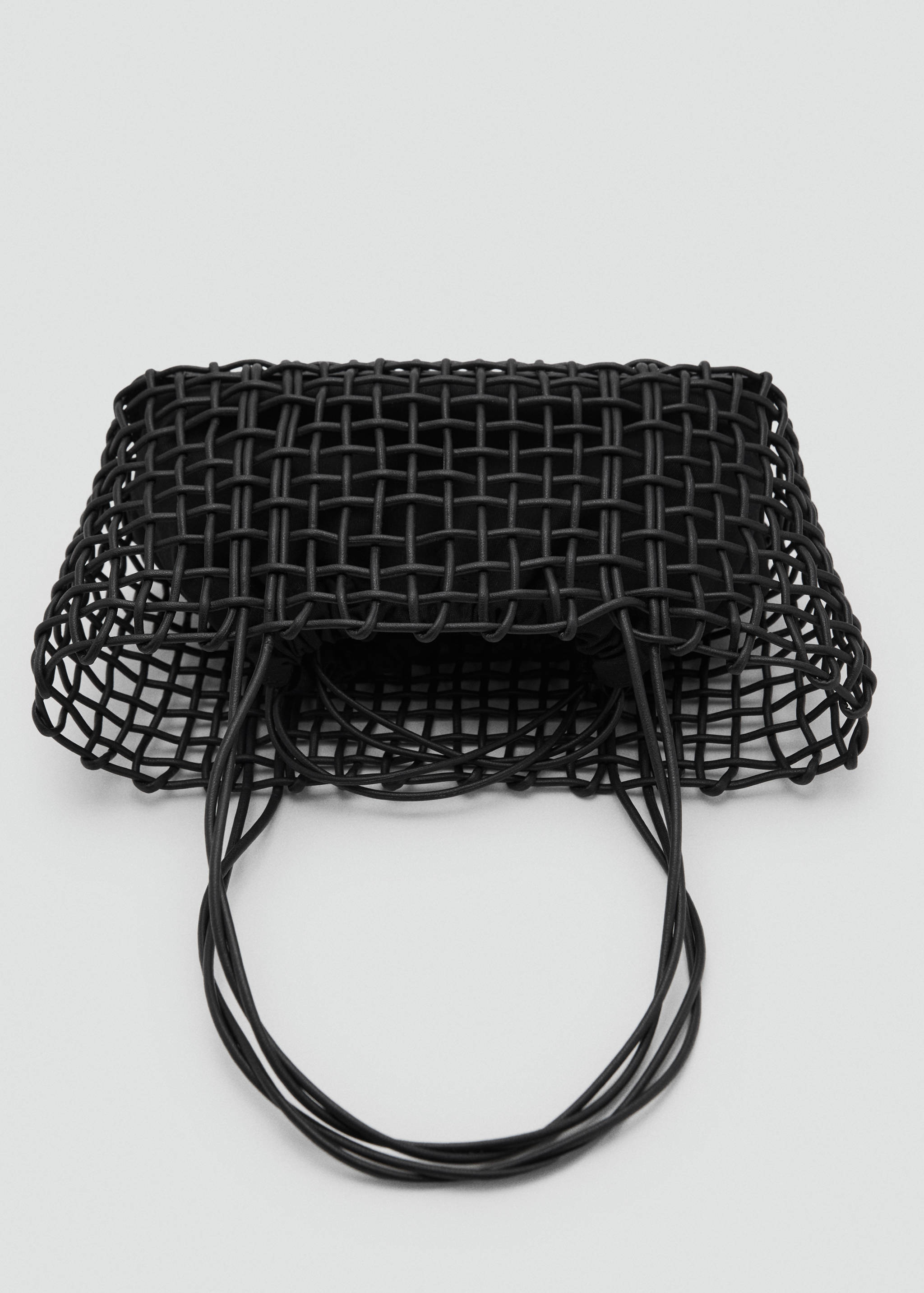 Medium braided shoulder bag - Details of the article 2