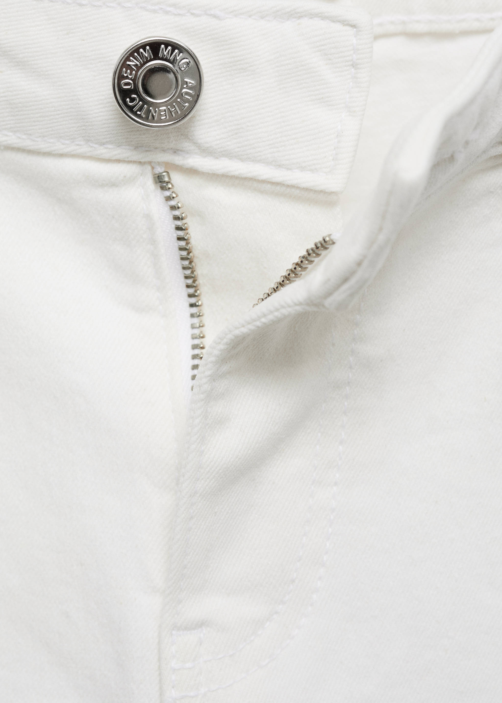 Frayed low-rise skinny jeans - Details of the article 8