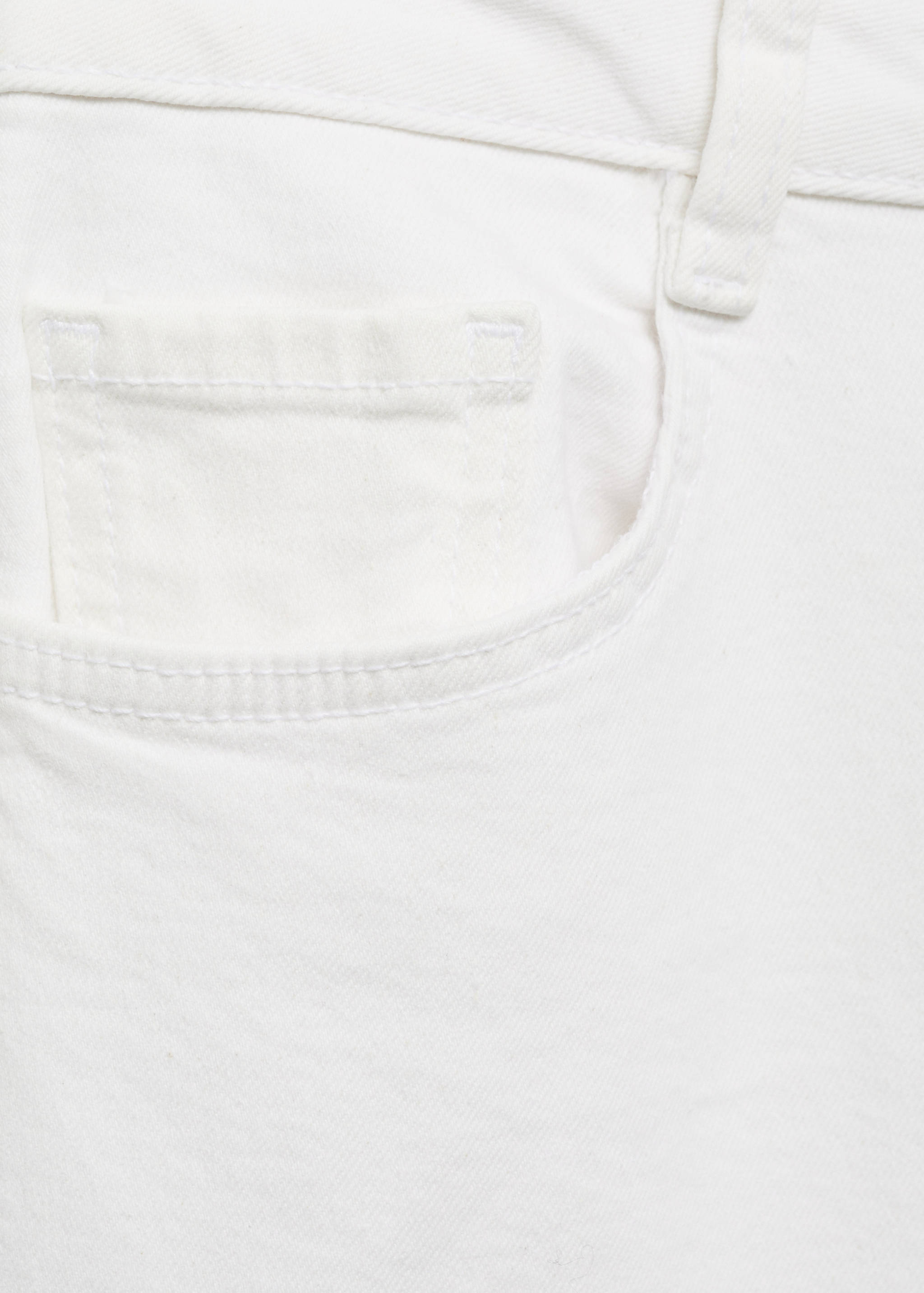 Frayed low-rise skinny jeans - Details of the article 0