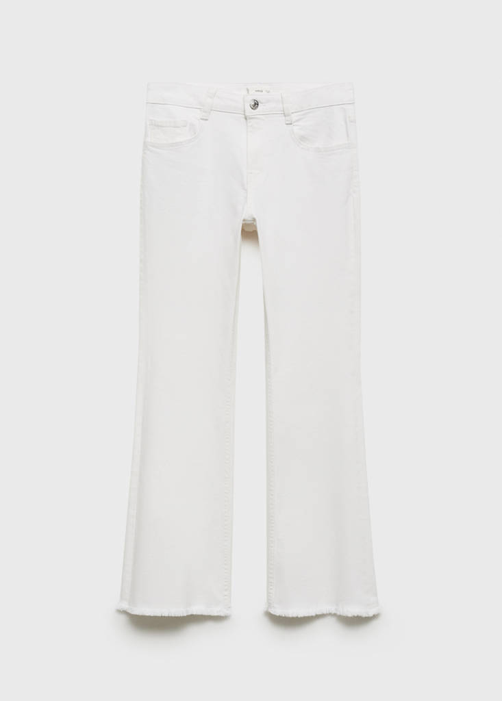 Frayed low-rise skinny jeans — Off White