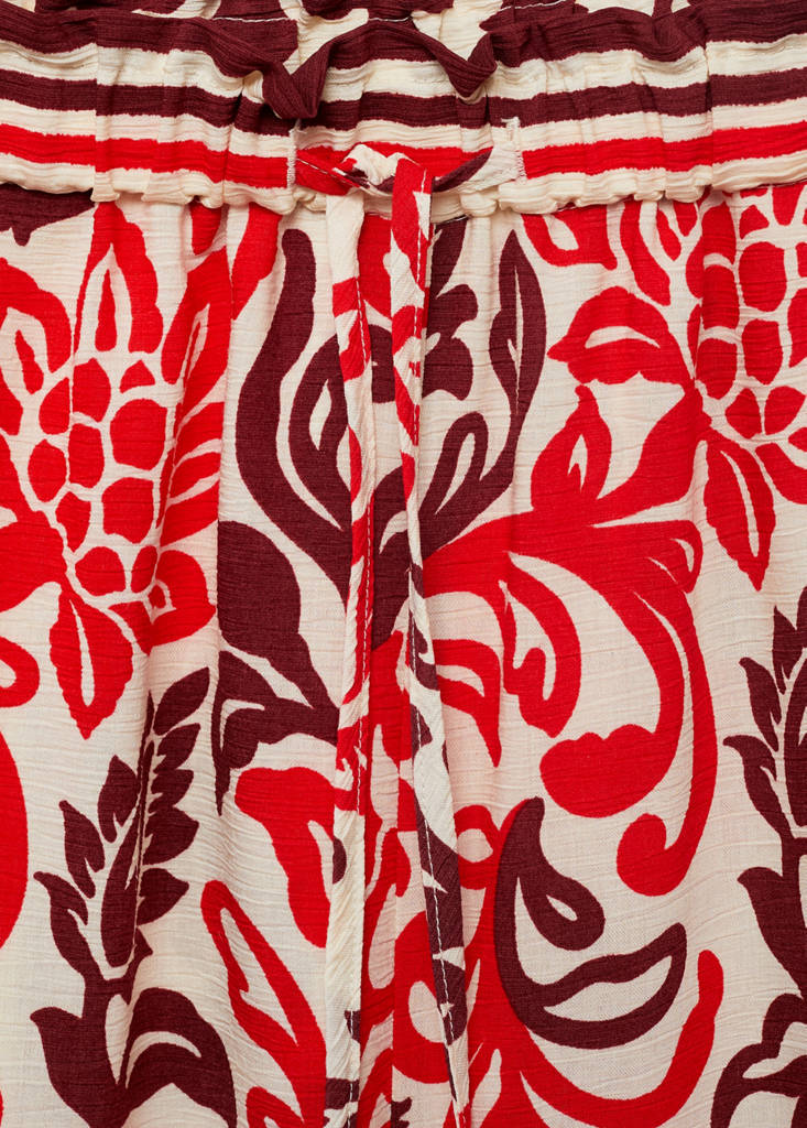 Flowy printed trousers — Off White
