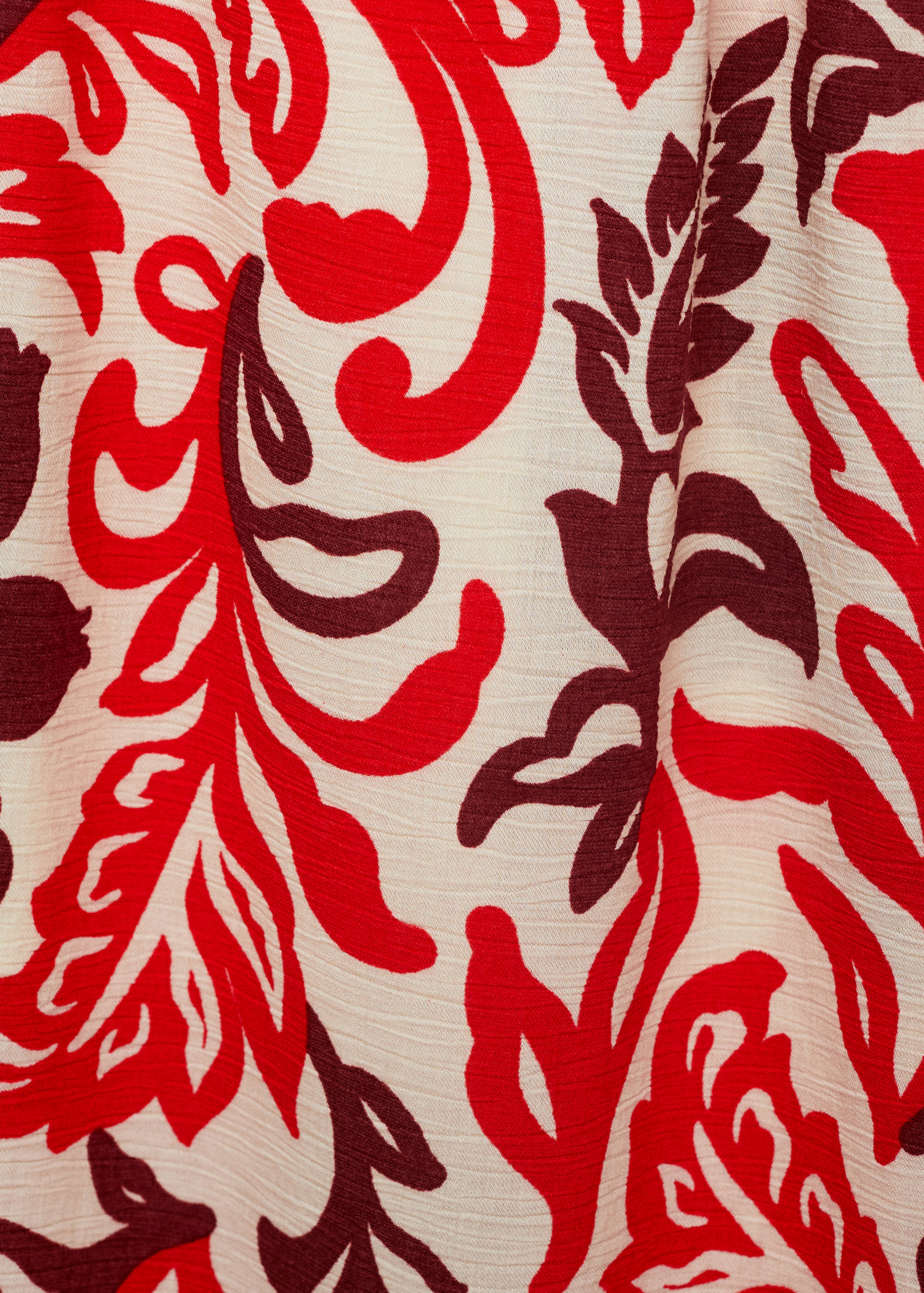 Pantalon fluide imprimé - Détail de l'article 0