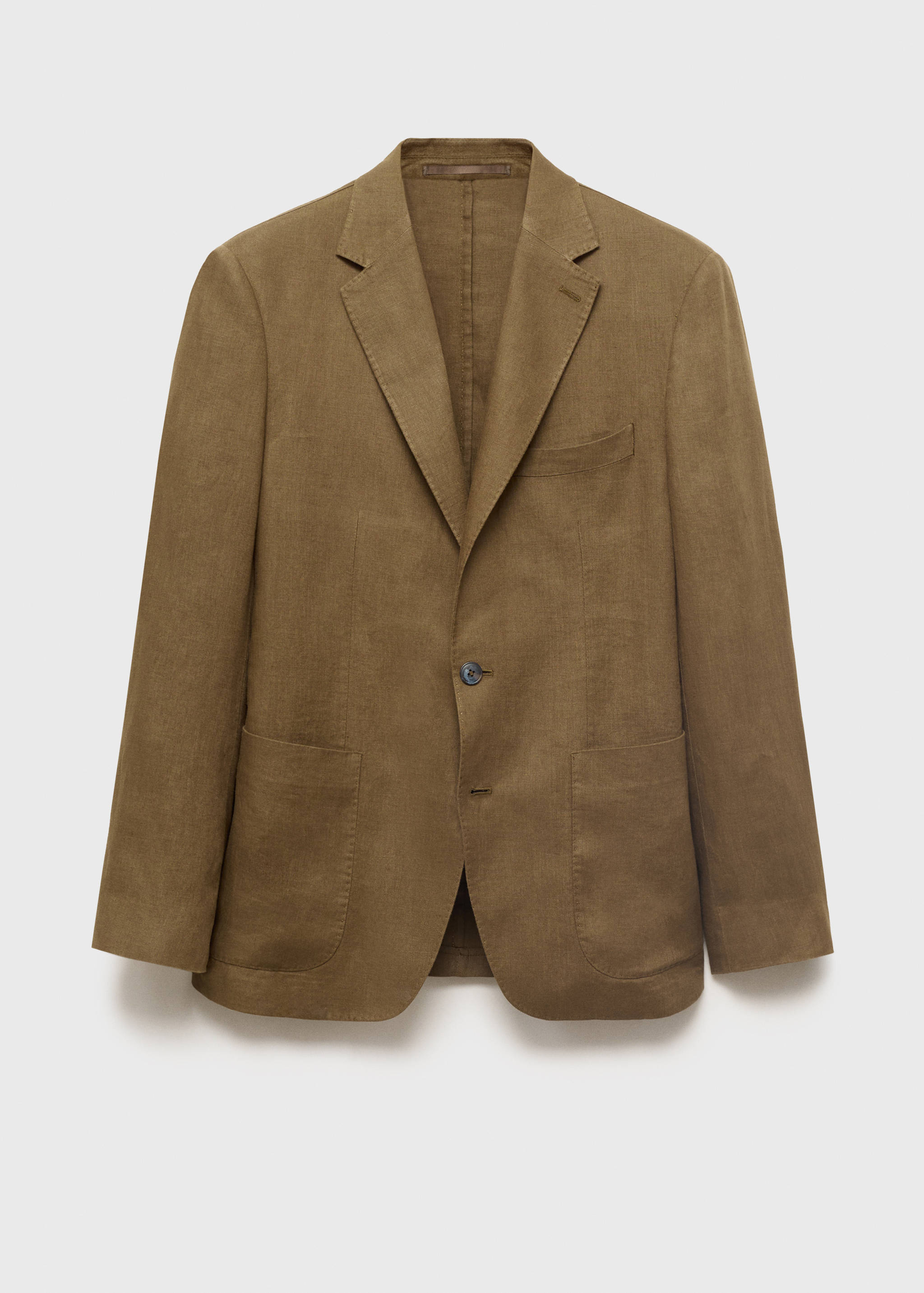 Salerno 100% linen slim fit suit blazer - Article without model