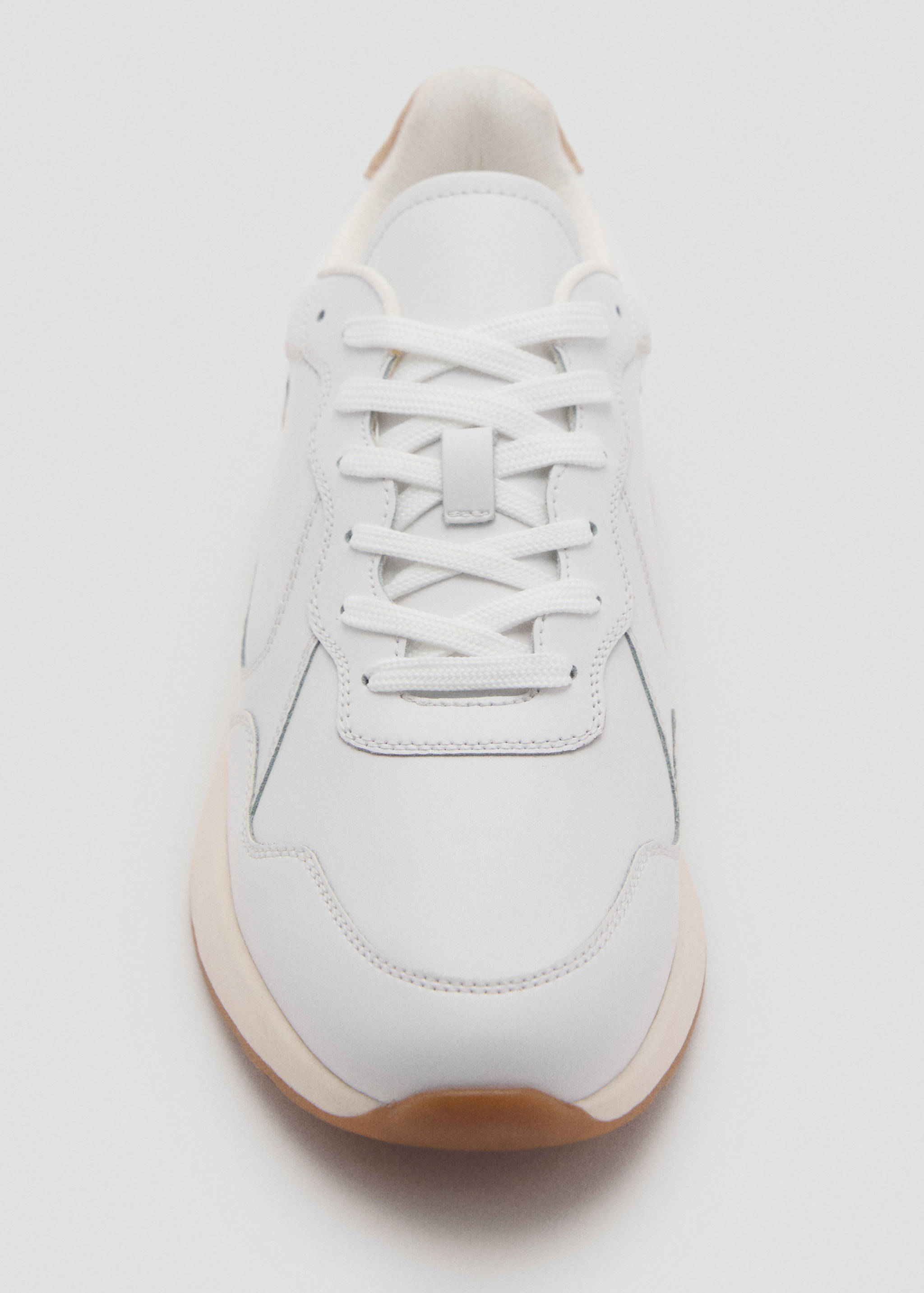 Leather mixed sneakers - Details of the article 2