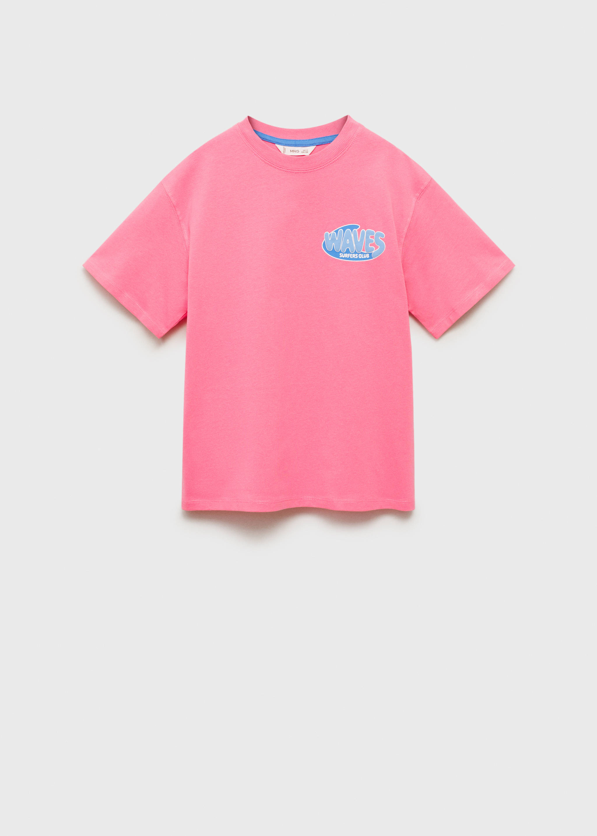 Printed cotton-blend T-shirt - Article without model