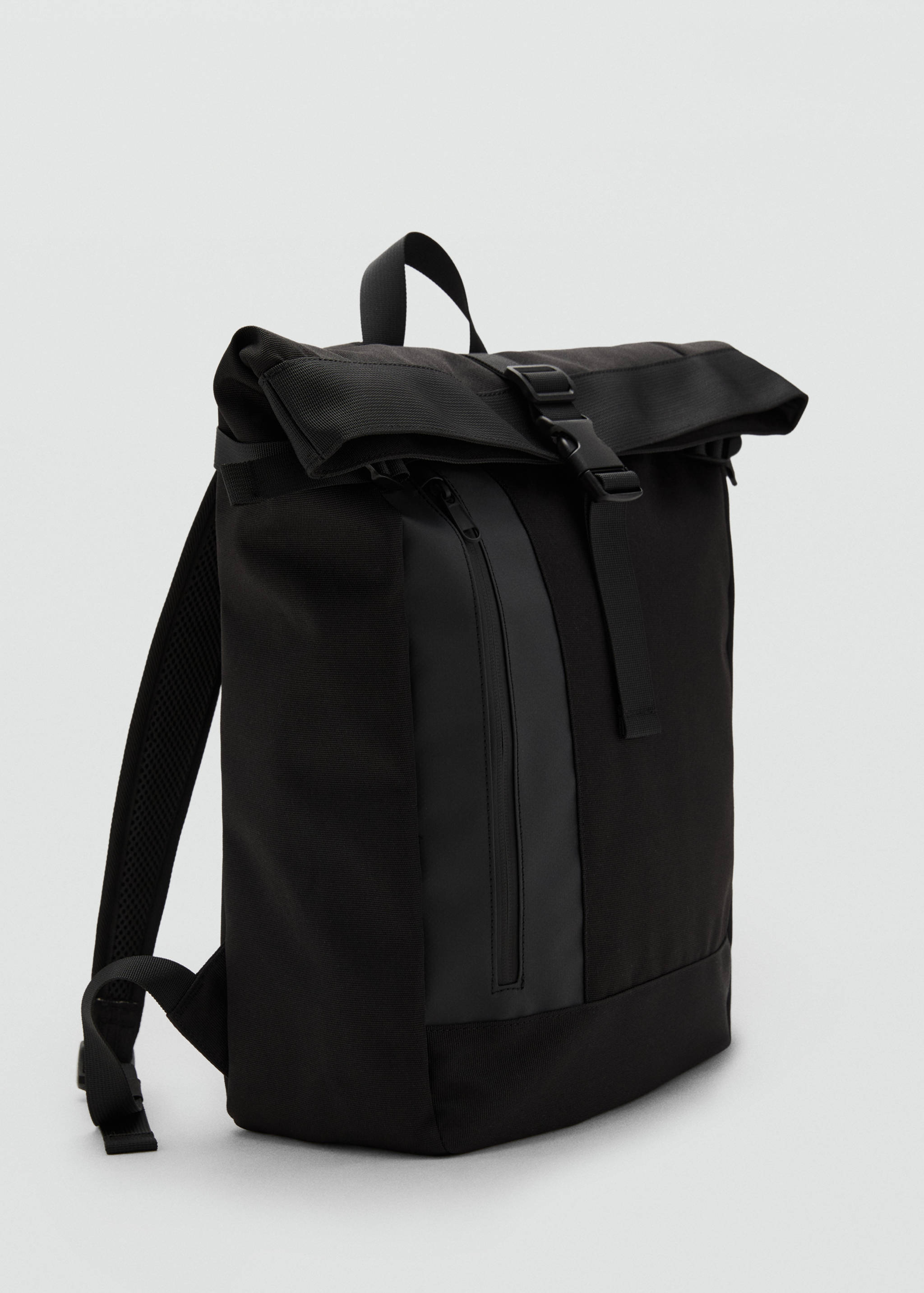 Backpack with flap pocket - Medium plane