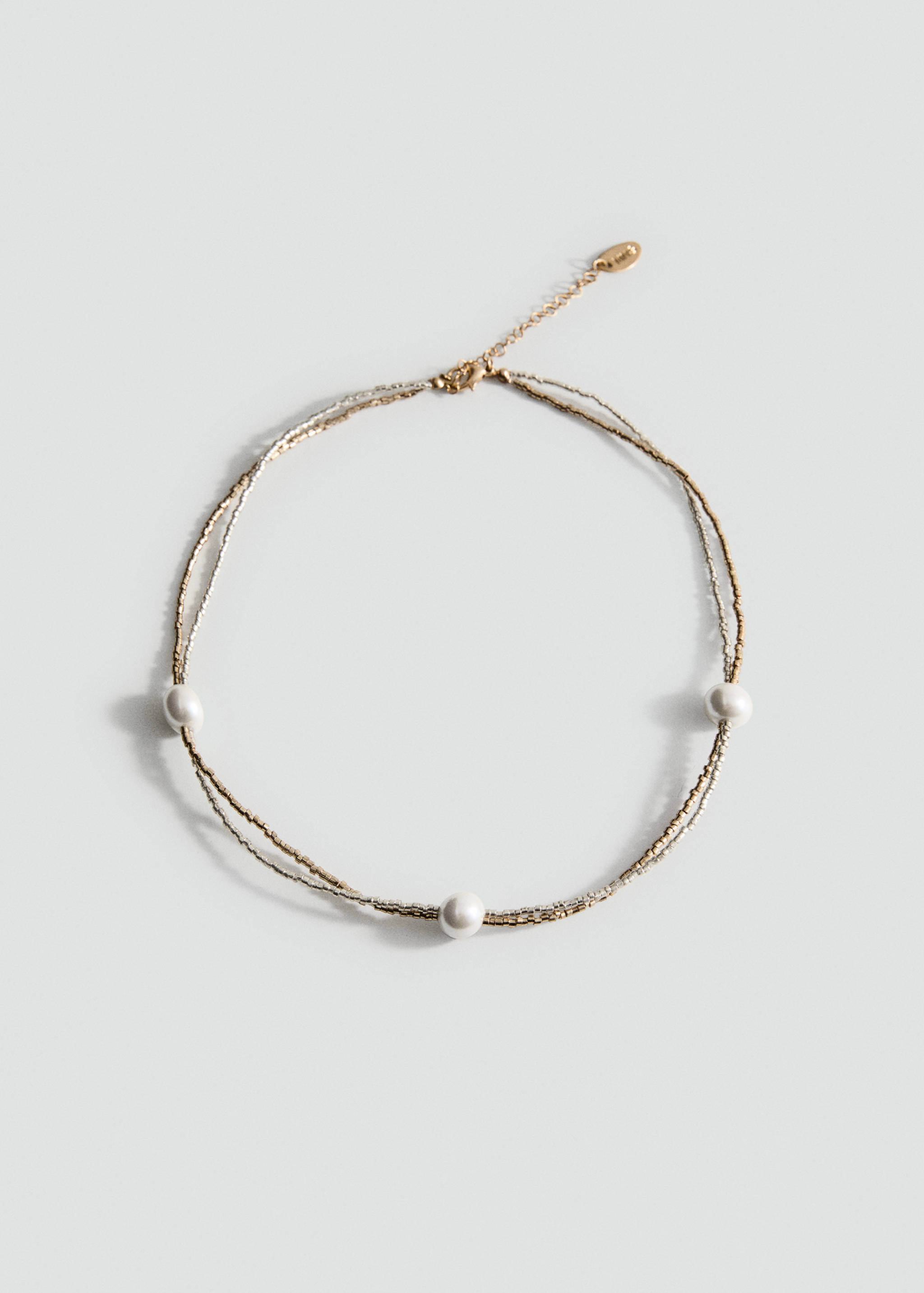 Colar duplo combinado - Artigo sem modelo