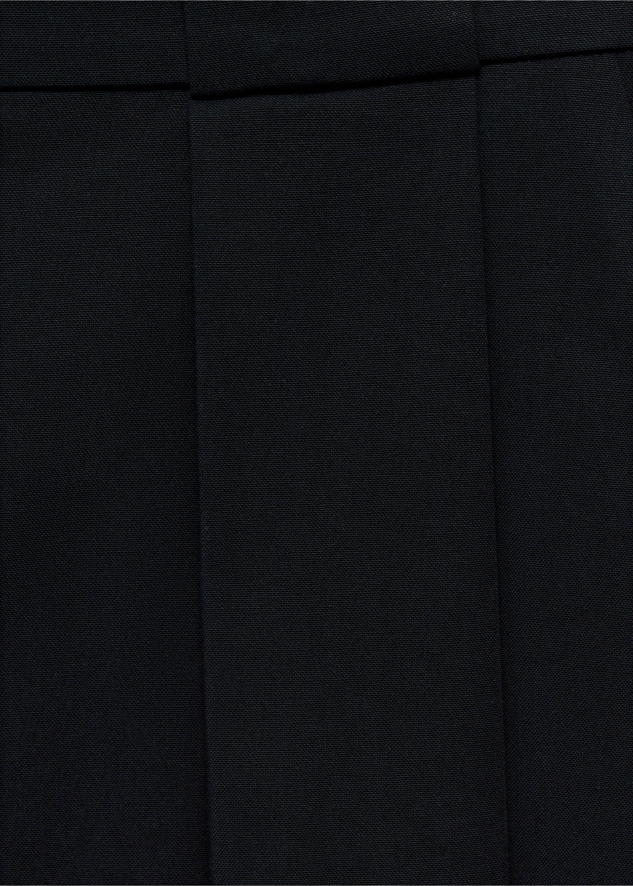 褶皱西装短裤 - null, 黑色. Ref: 17041206-00.