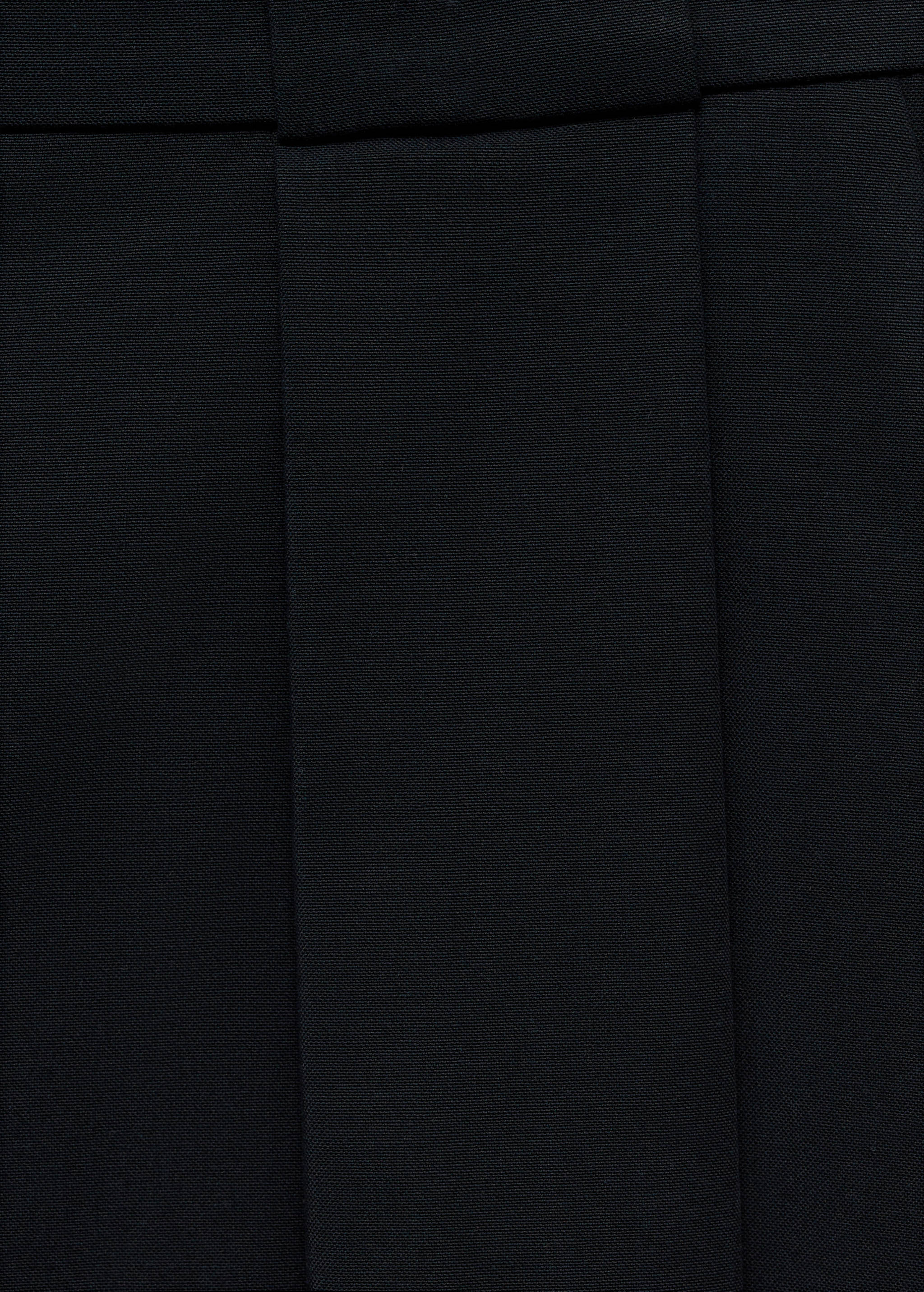 Pleated suit shorts - Details of the article 0