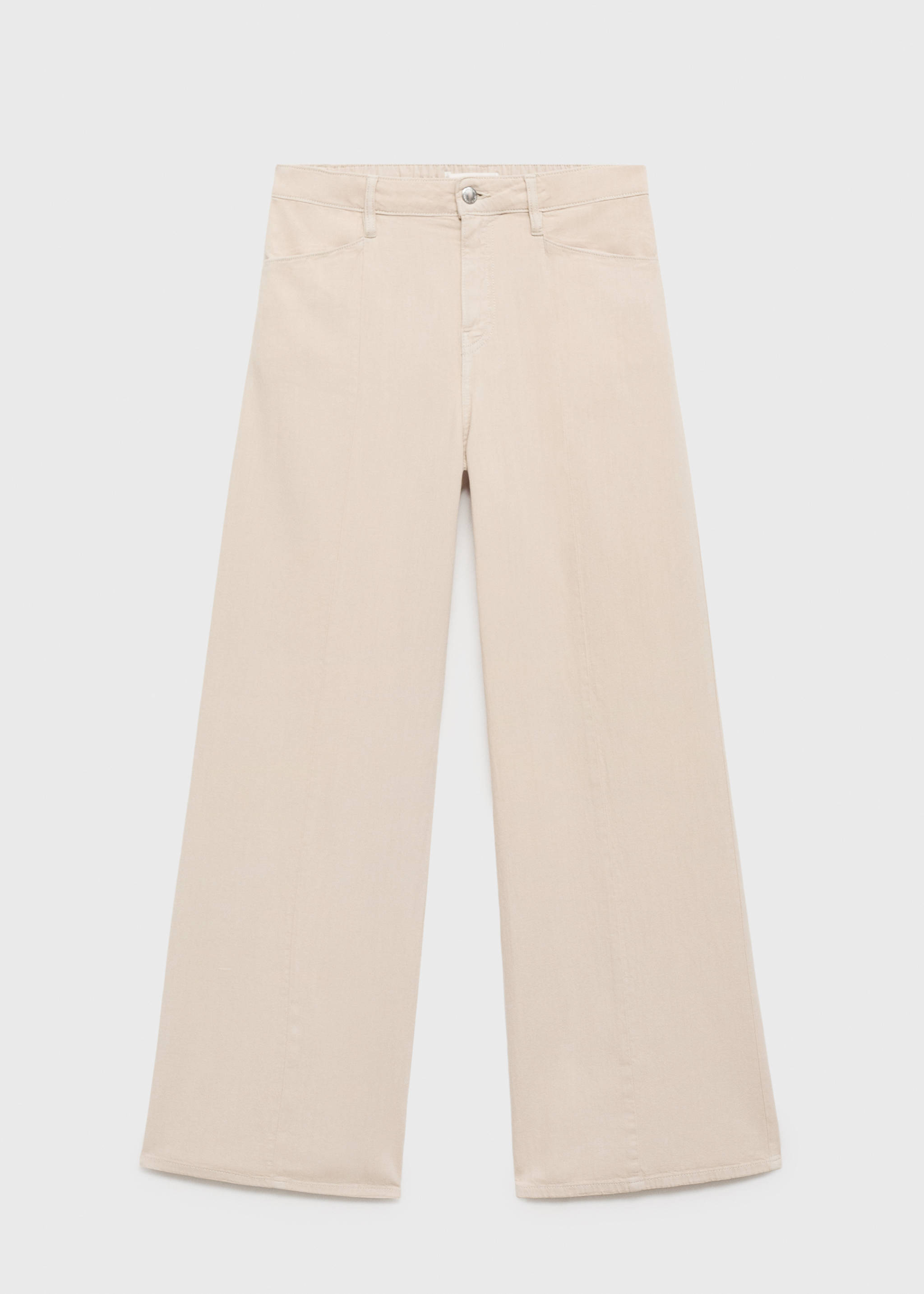 Pantalon droit denim taille normale - Article sans modèle