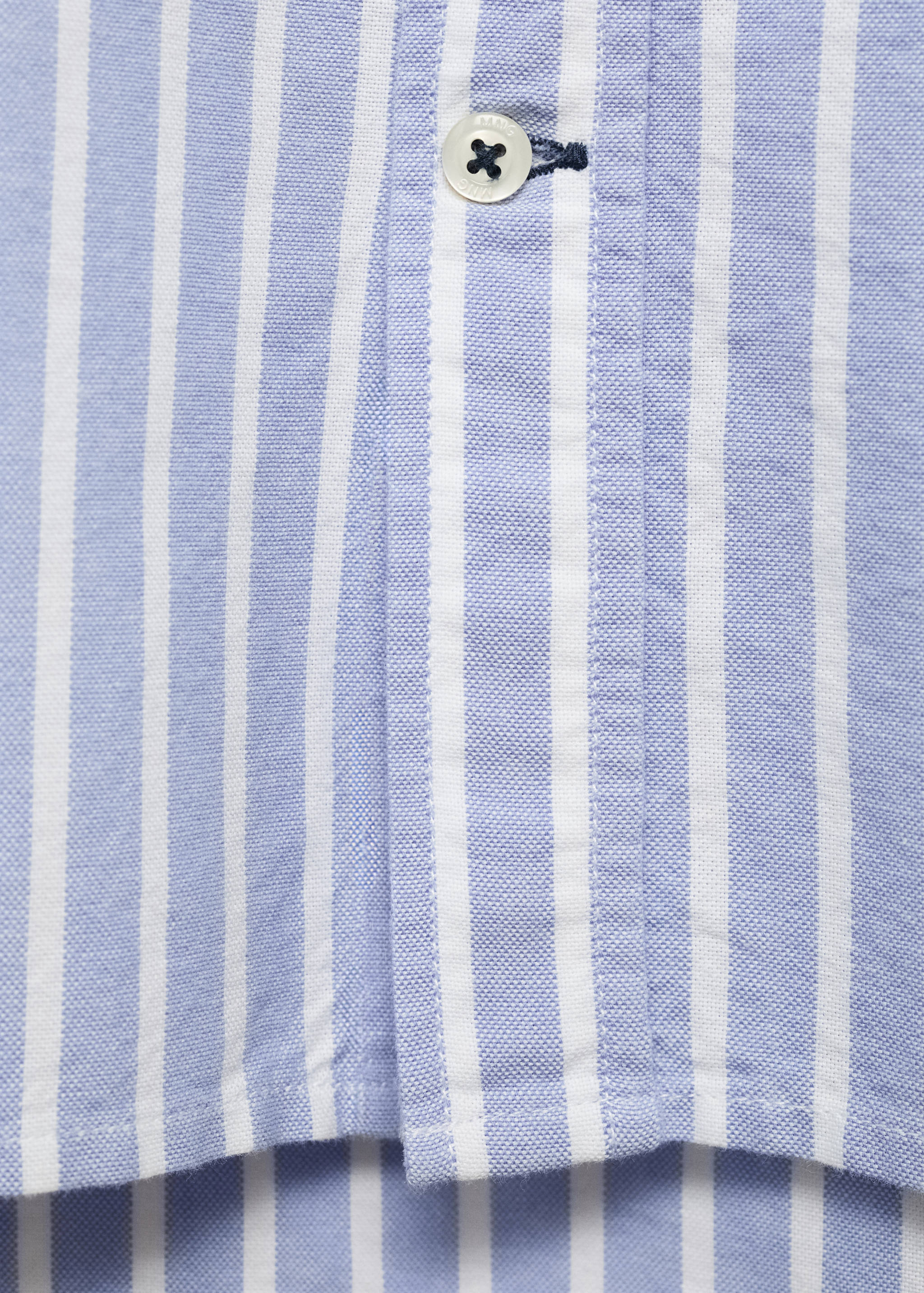Striped Oxford shirt - Details of the article 8