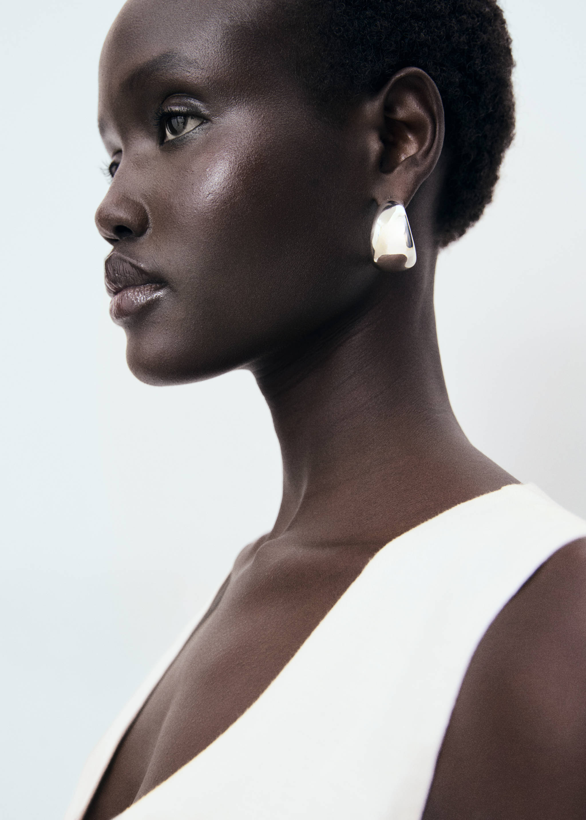 Suit-style linen jumpsuit - Details of the article 1