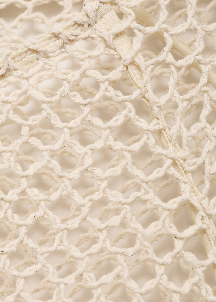 Long-sleeved crochet sweater - thumbnail 7