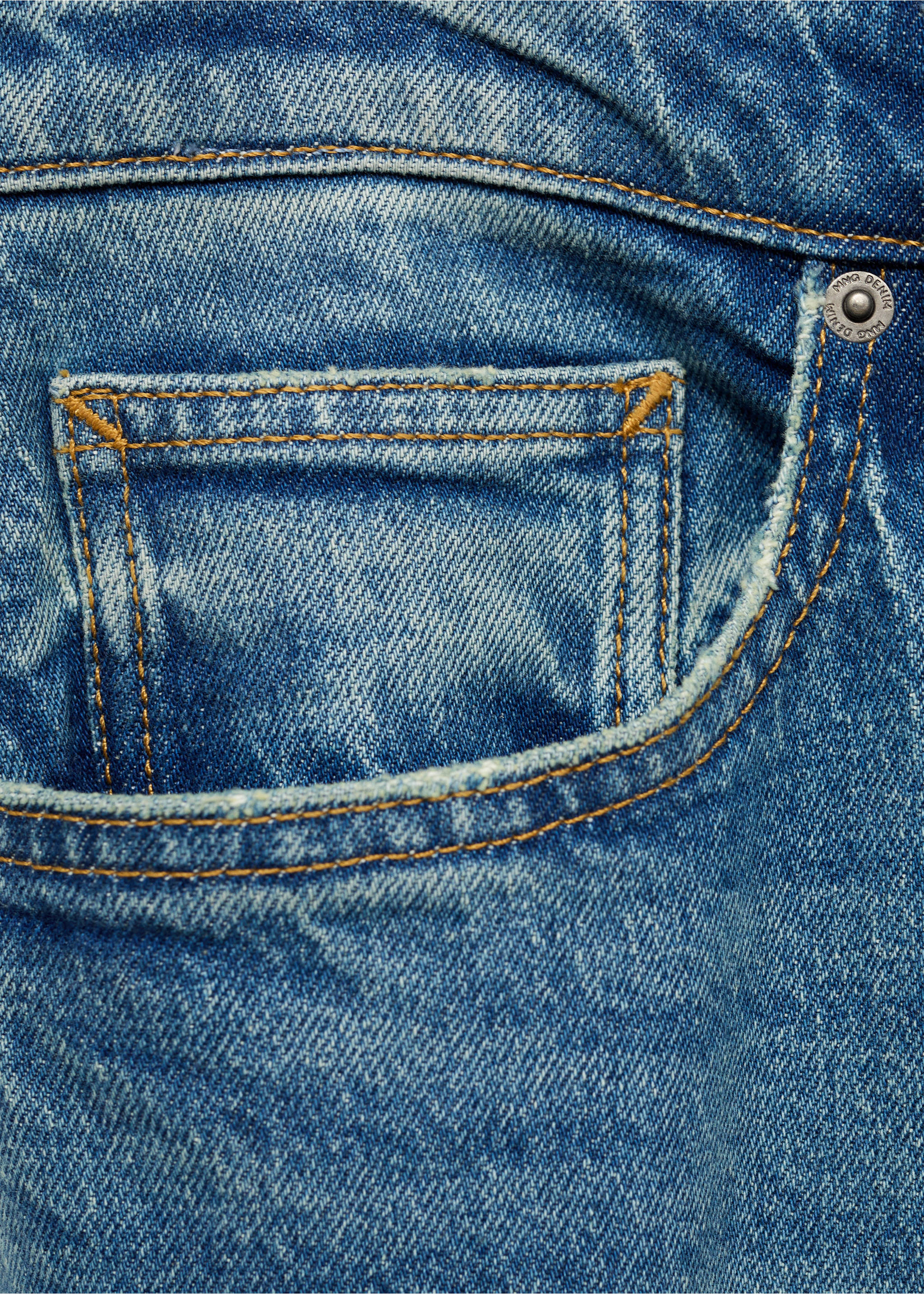 Jeans Ben cropped tapered fit - Detalle del artículo 0, Azul medio. Ref: 17041221-00.