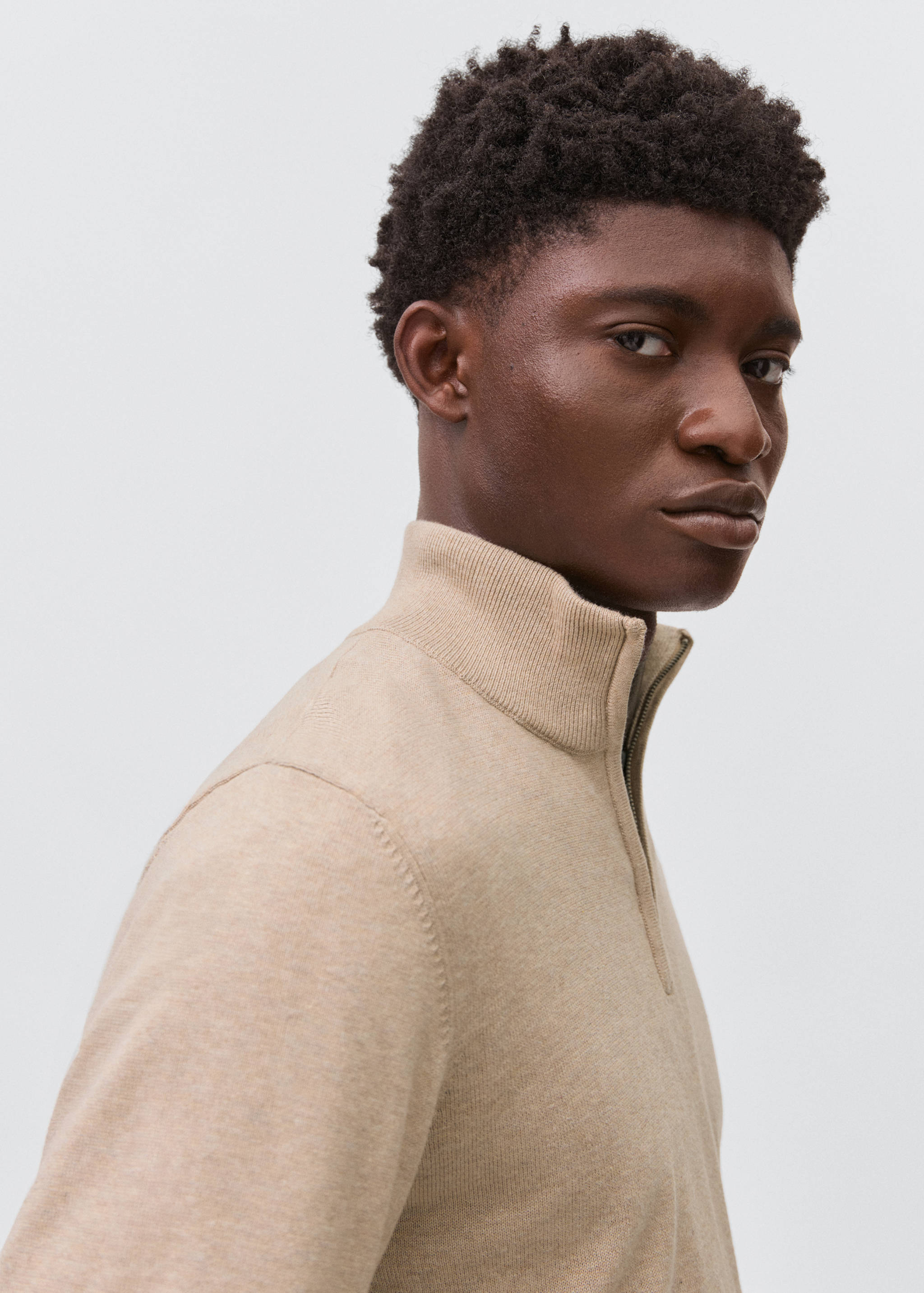 Jersey punto cuello perkins - Detalle del artículo 1