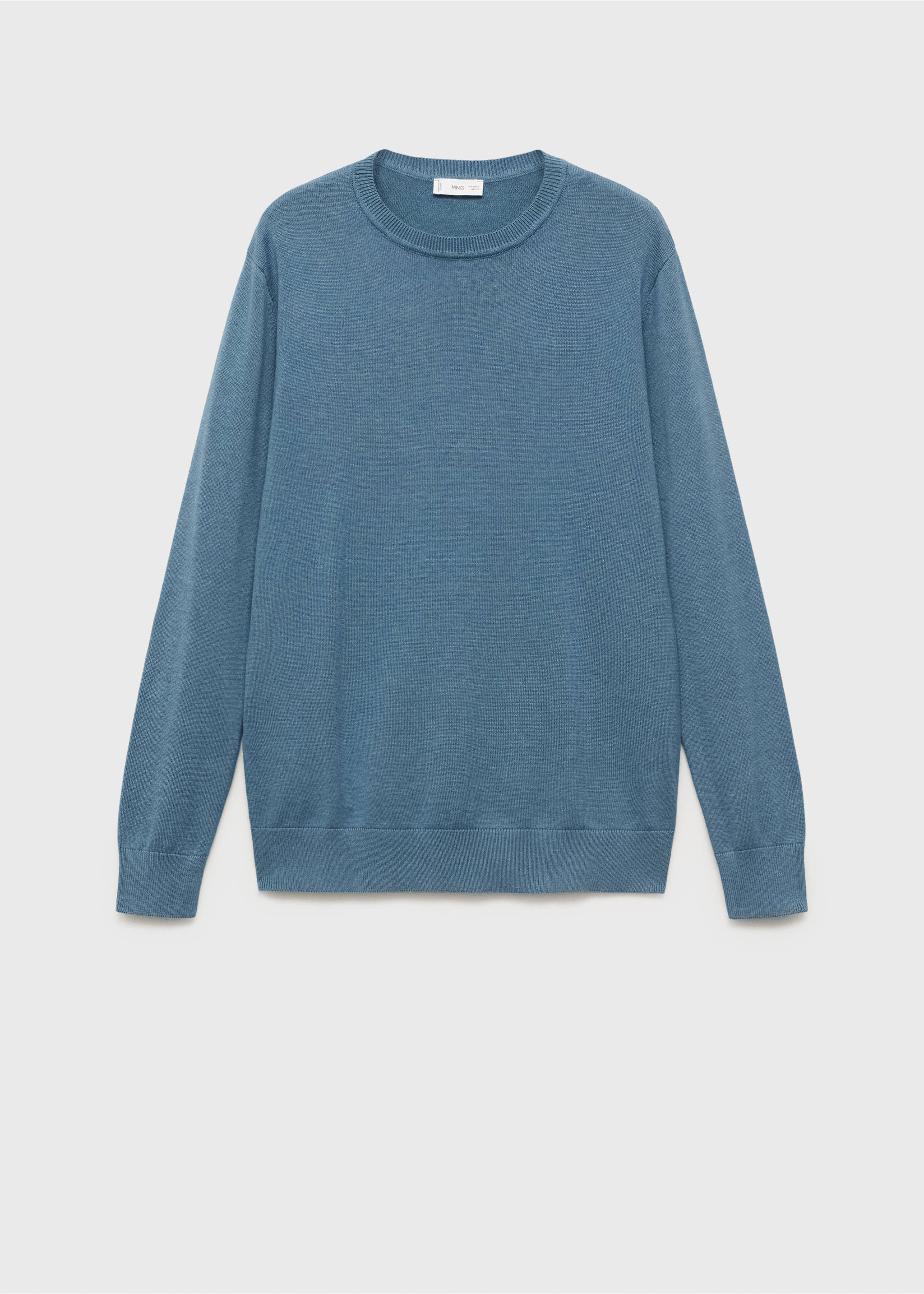 Jersey punto algodón - Artículo sin modelo, Azul. Ref: 17041226-00.