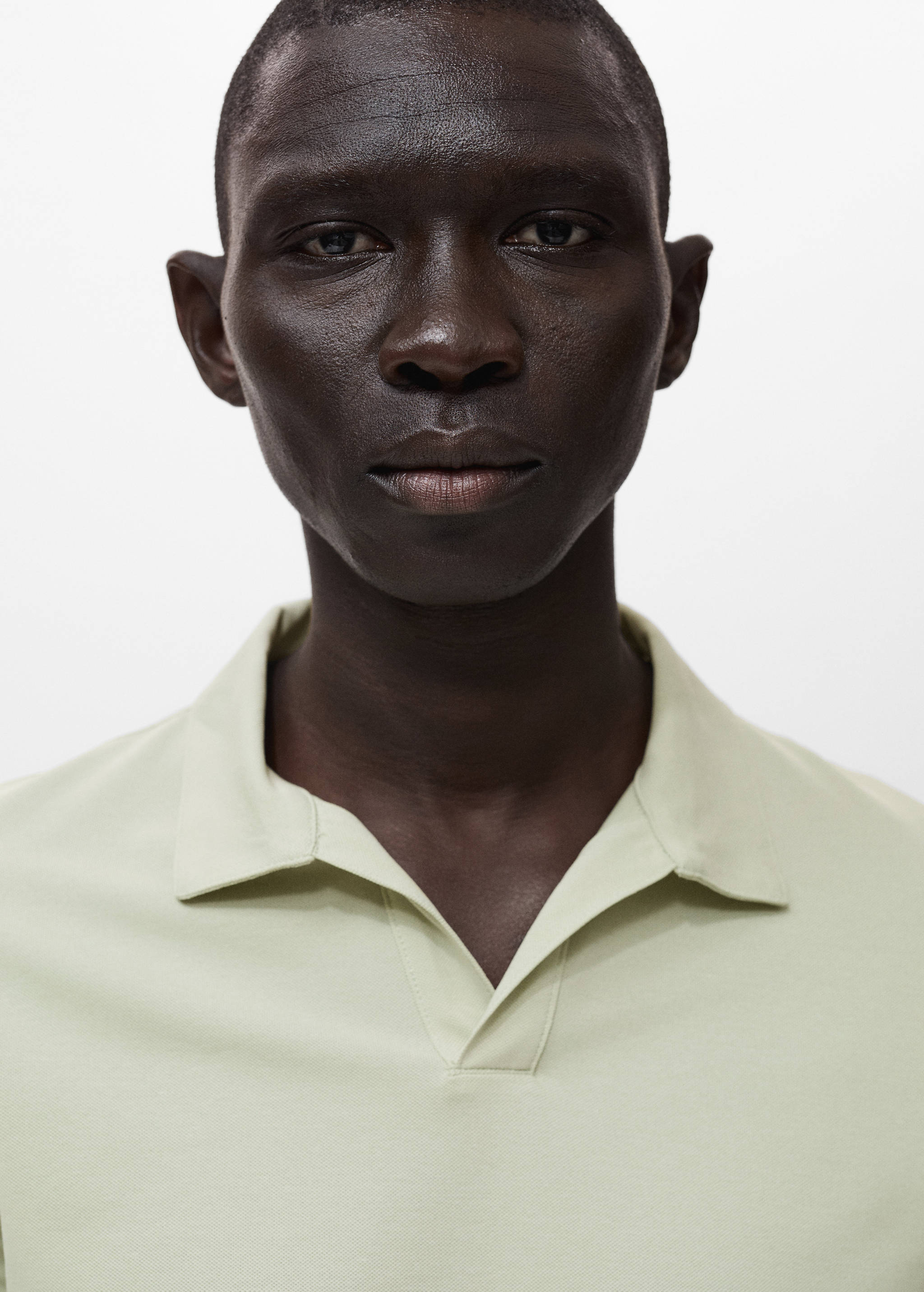 Polohemd aus Baumwollpikee - Detail des Artikels 1