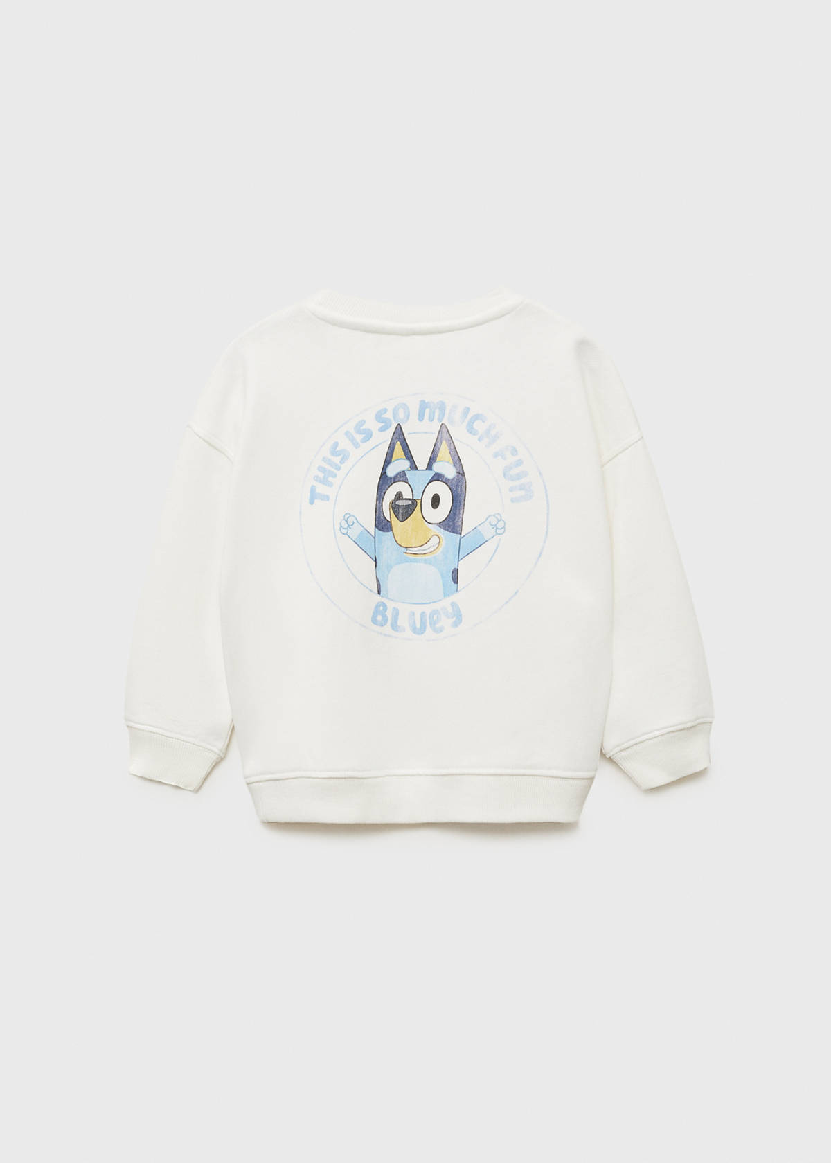 Printed cotton sweatshirt — Off White