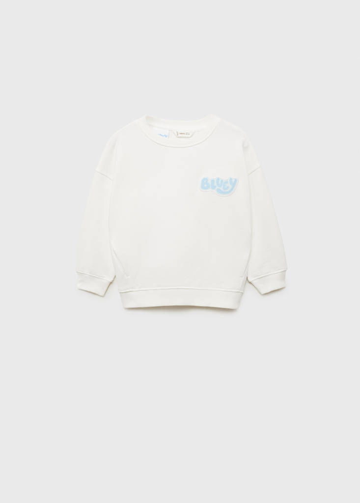 Printed cotton sweatshirt — Off White
