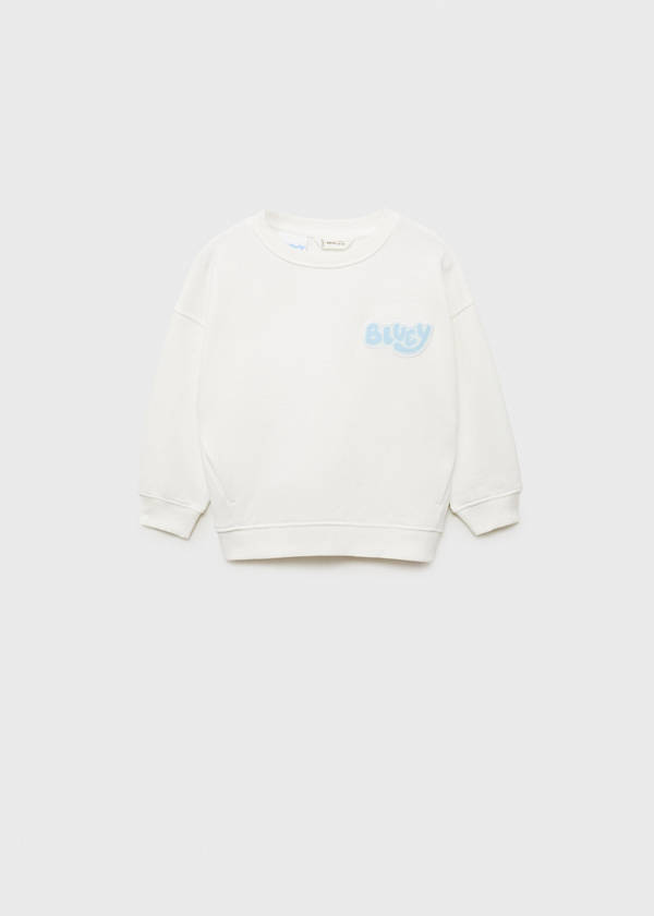 Printed cotton sweatshirt — Off White