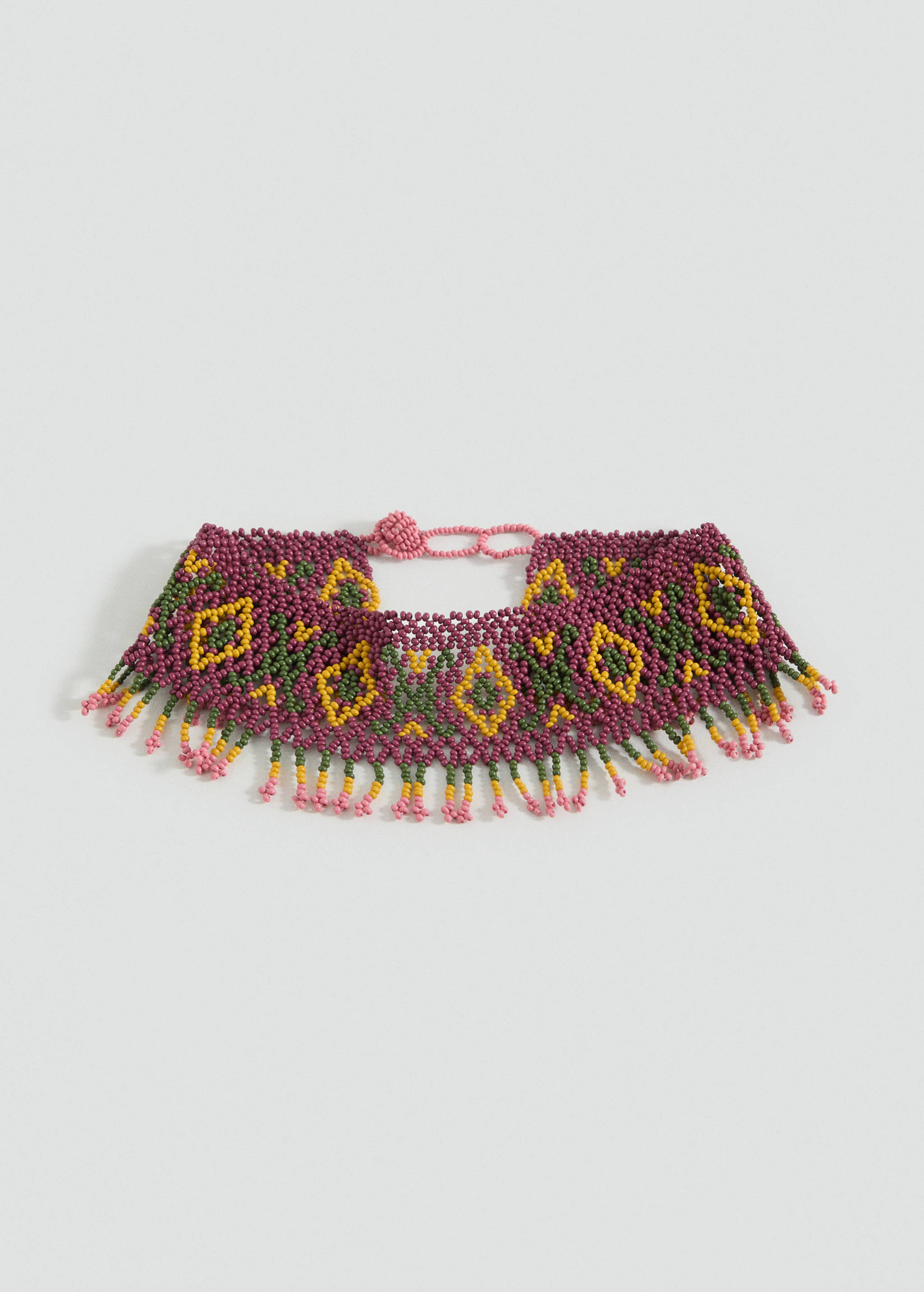 Combined crystal choker necklace - Article without model