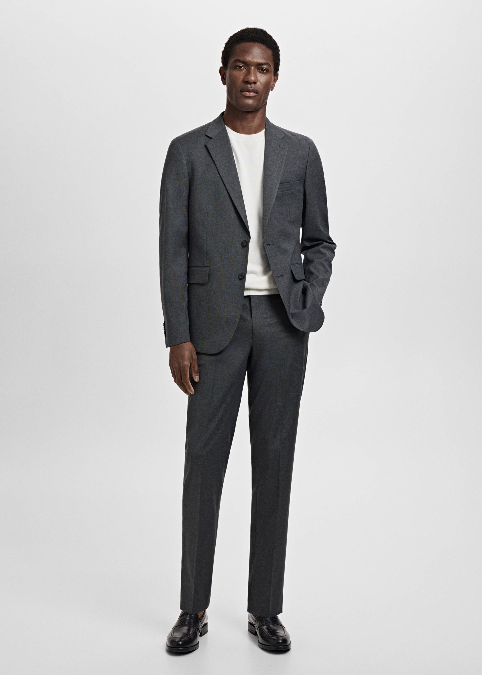 Pantalón traje Milán slim fit - Plano general