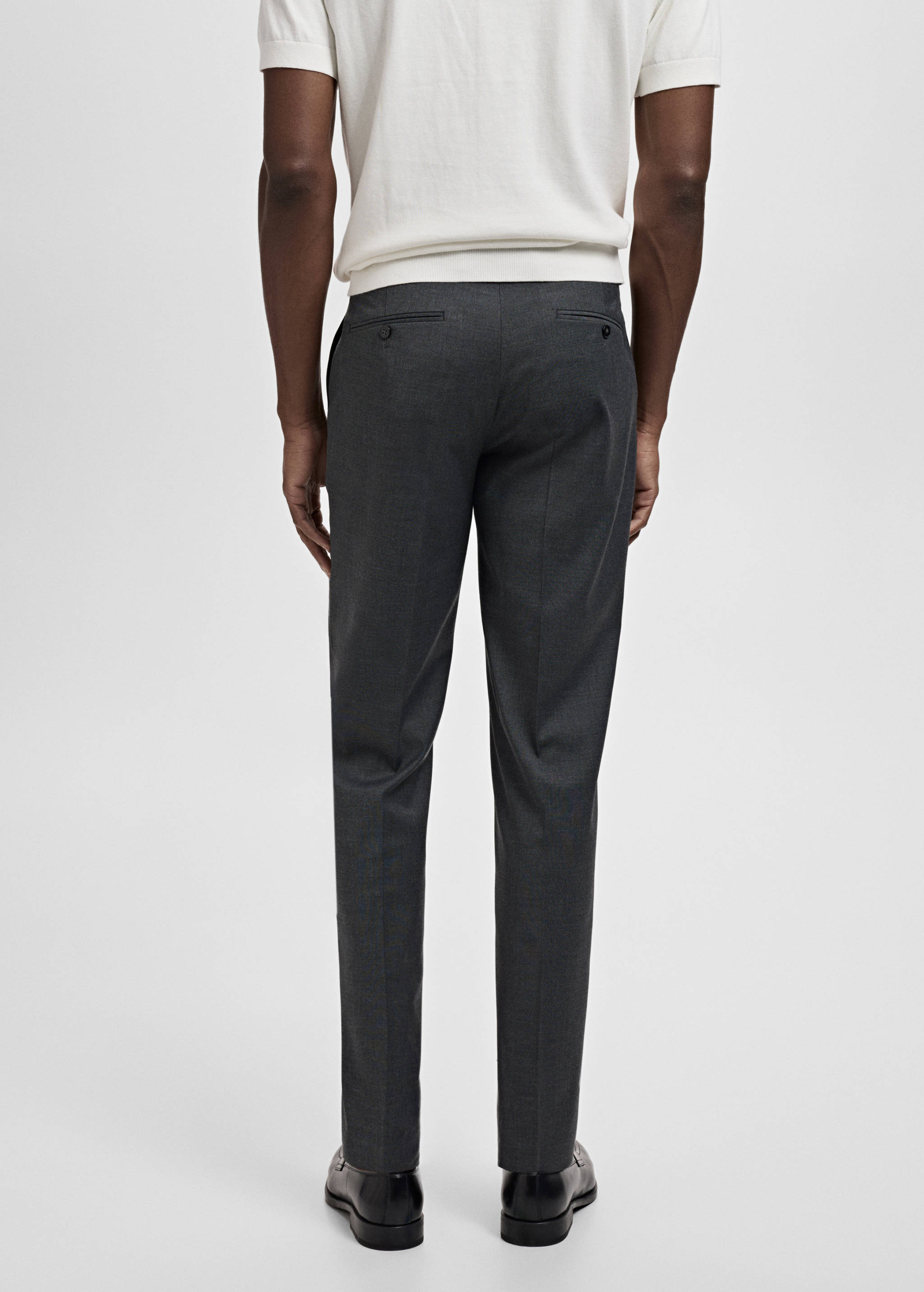 Pantalón traje Milán slim fit - Reverso del artículo