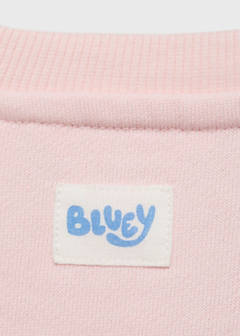 Bluey-print sweatshirt — Pink 7