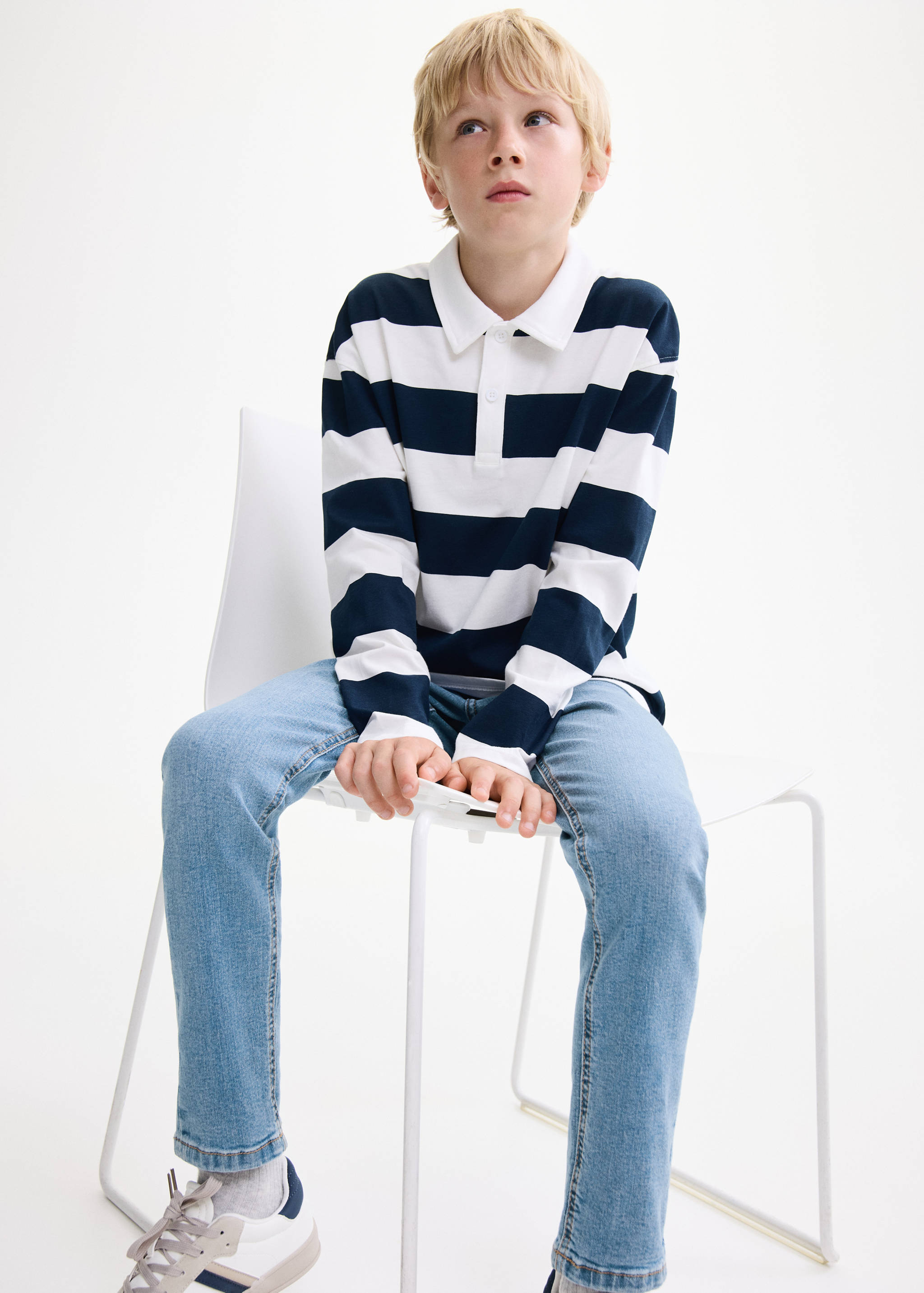 Slim-fit jeans - Medium plane