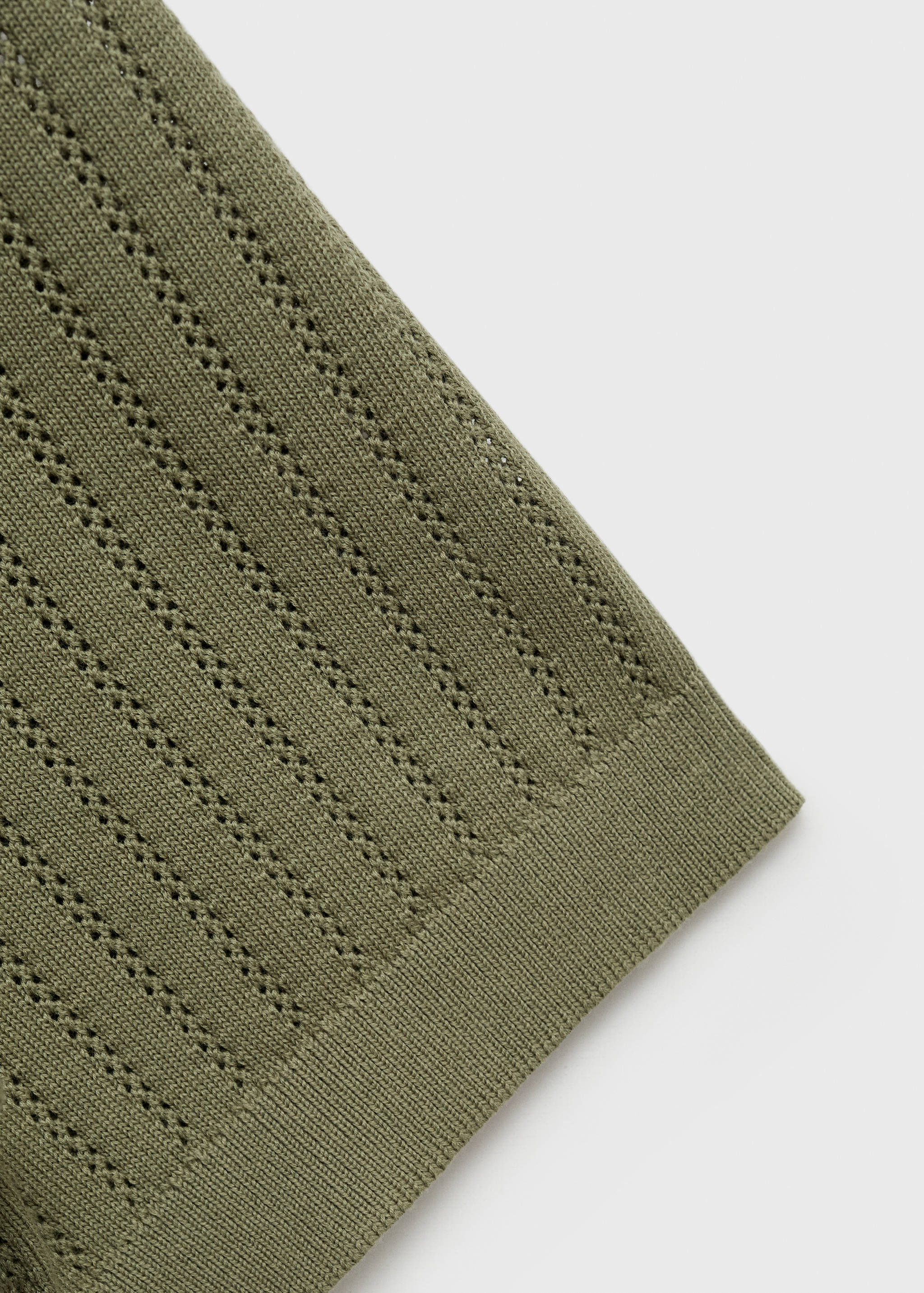 بلوزة قطنية مخرمة - تفاصيل المنتج 8