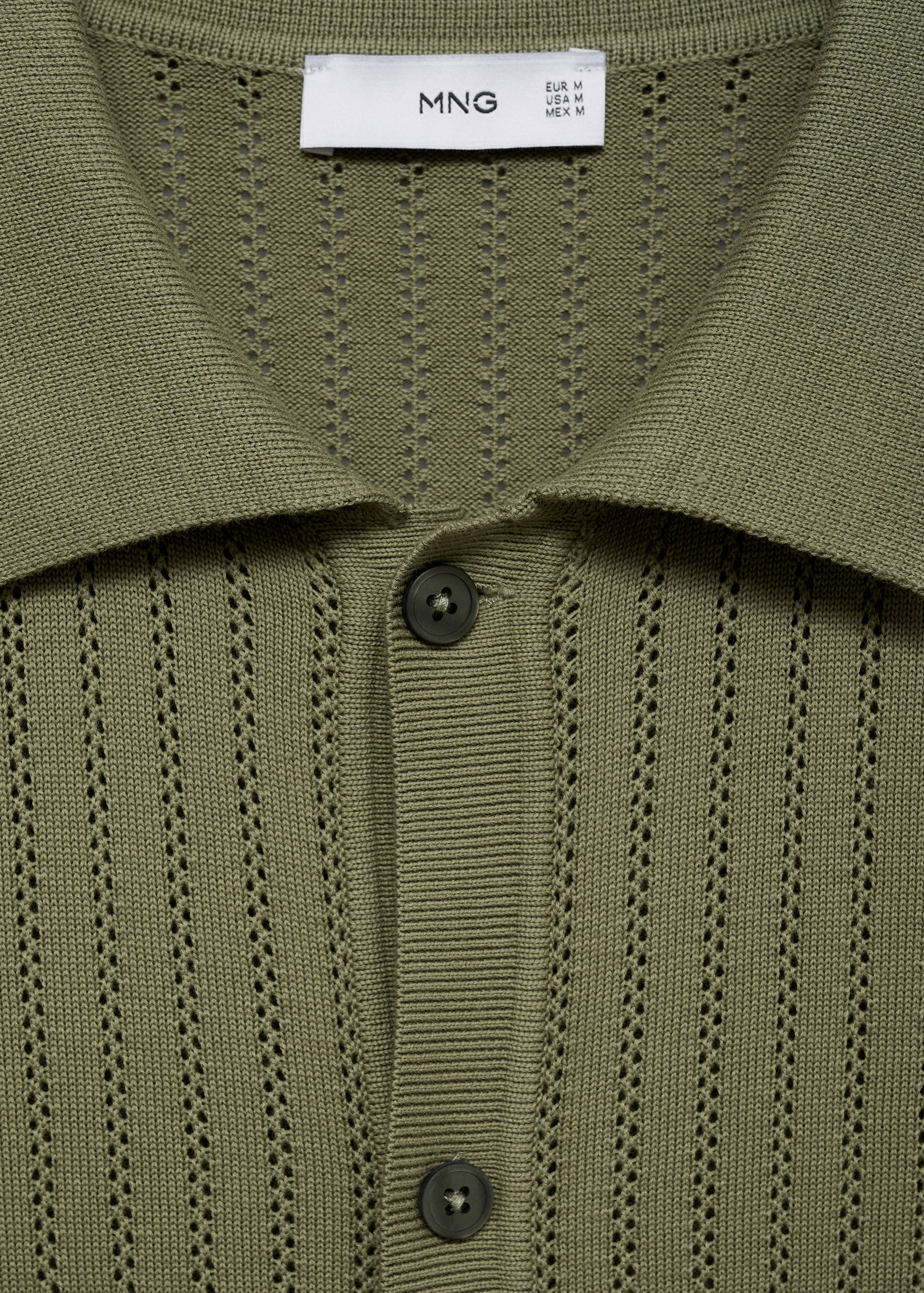 بلوزة قطنية مخرمة - تفاصيل المنتج 0