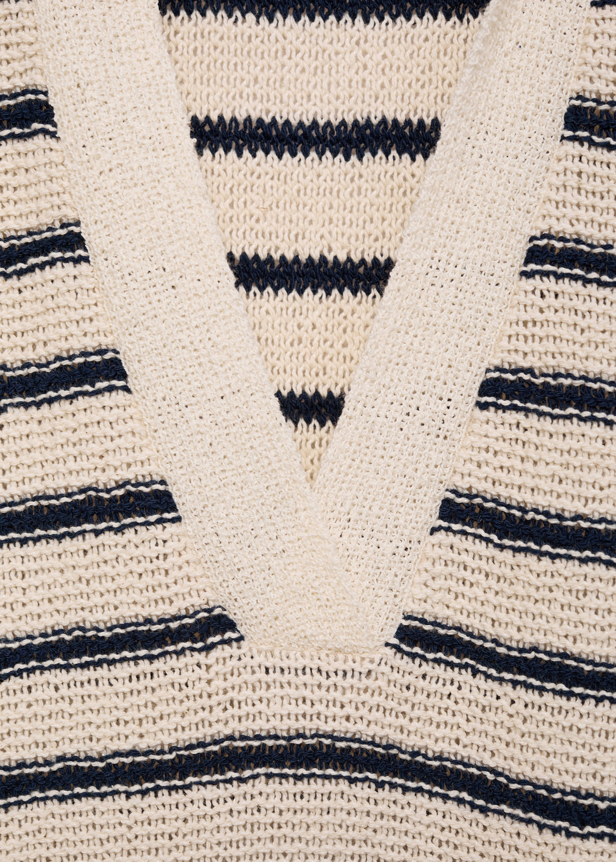 Robe longue maille rayures - Détail de l'article 0