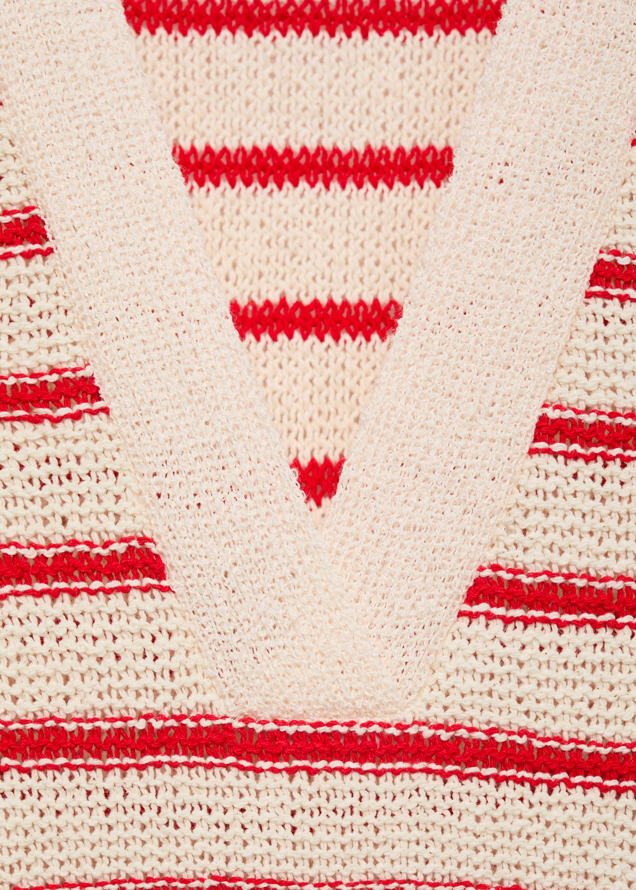 Robe longue maille rayures - Détail de l'article 0