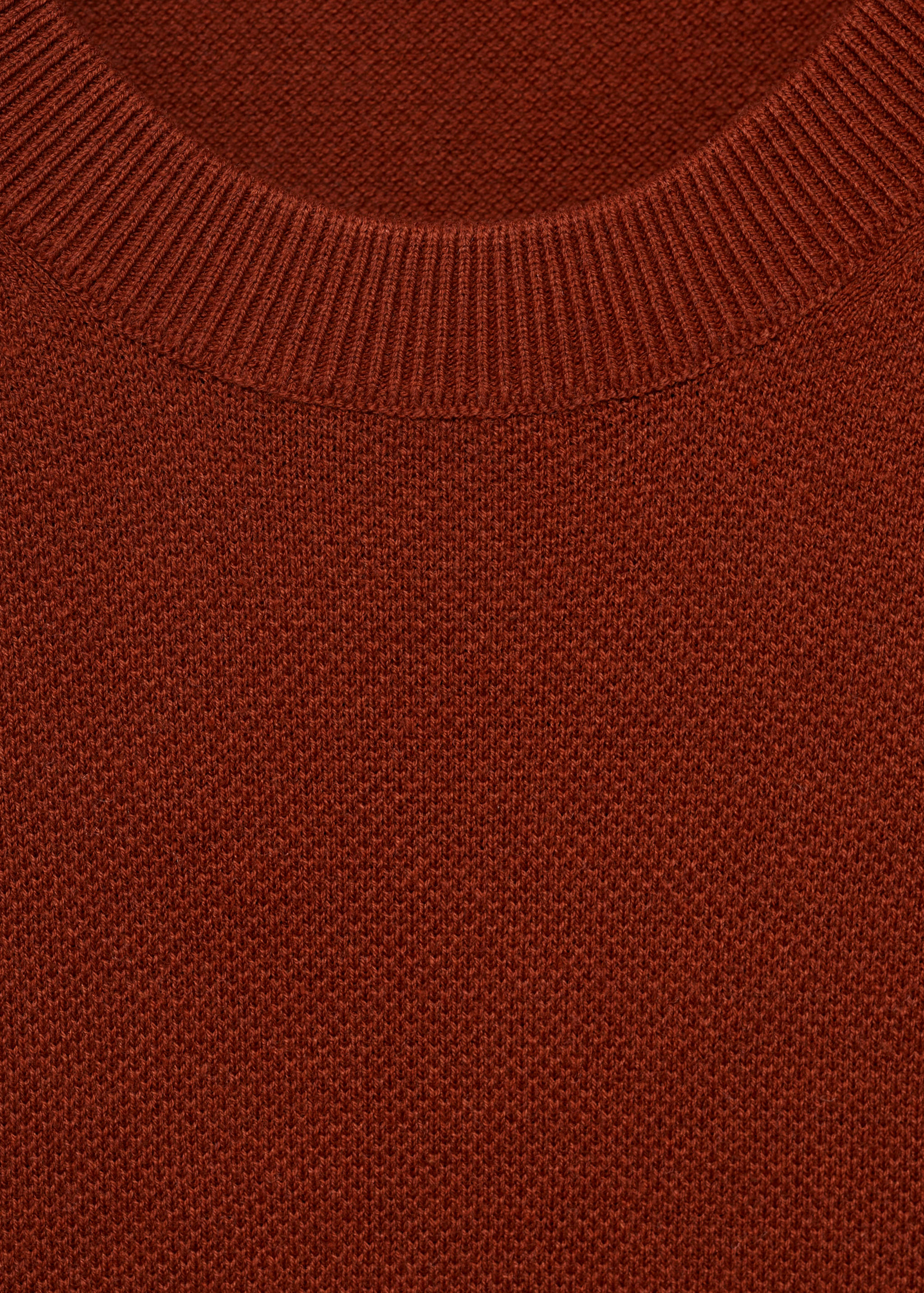 Cotton fine-knit t-shirt - Details of the article 8