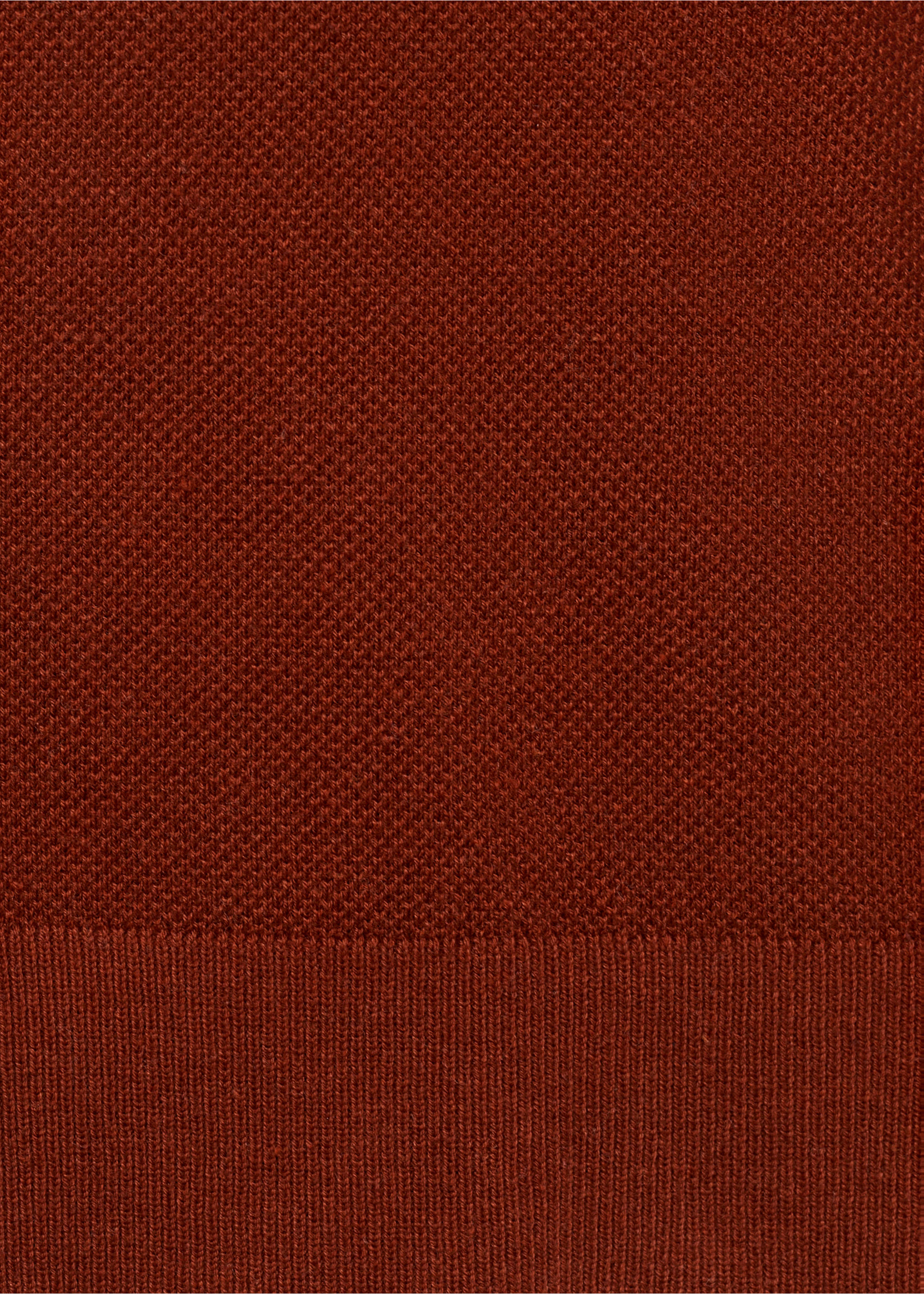Camiseta punto fino algodón - Detalle del artículo 0, Naranja tostado. Ref: 17041247-00.