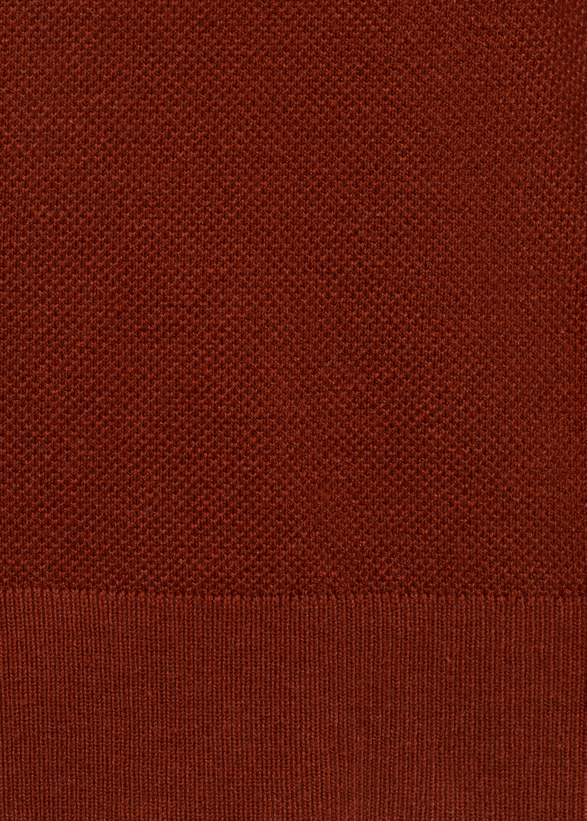 Cotton fine-knit t-shirt - Details of the article 0