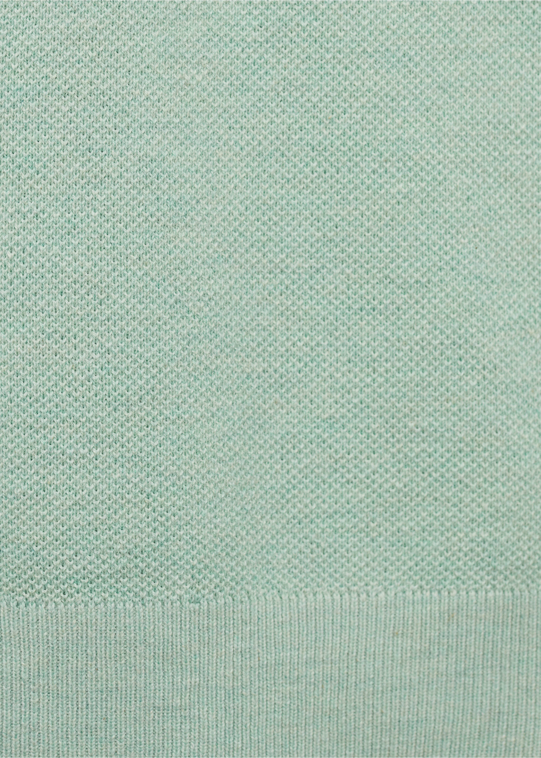 Camiseta punto fino algodón - Detalle del artículo 0, Turquesa. Ref: 17041247-00.