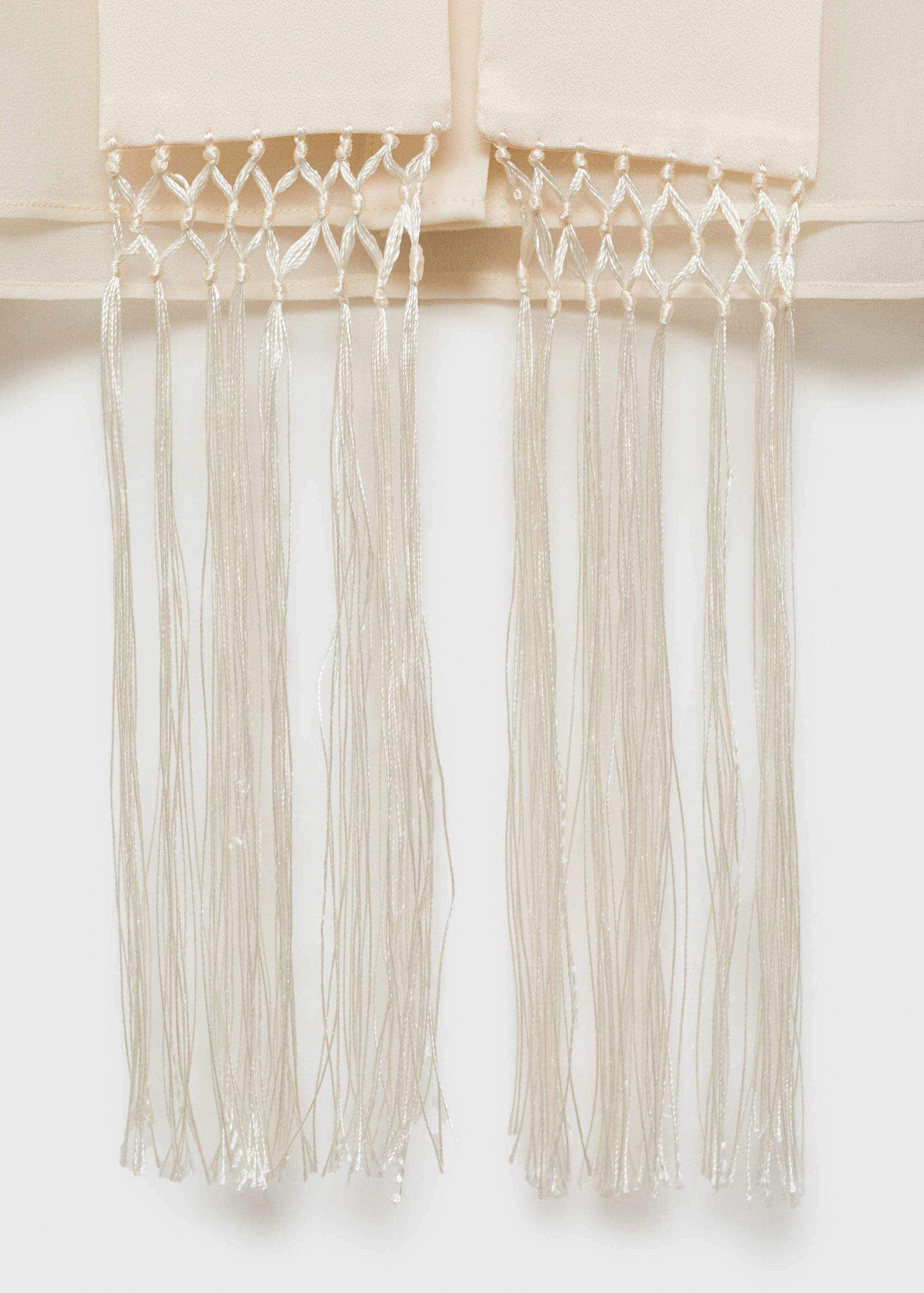 Camisa seda pañuelo flecos - Detalle del artículo 8