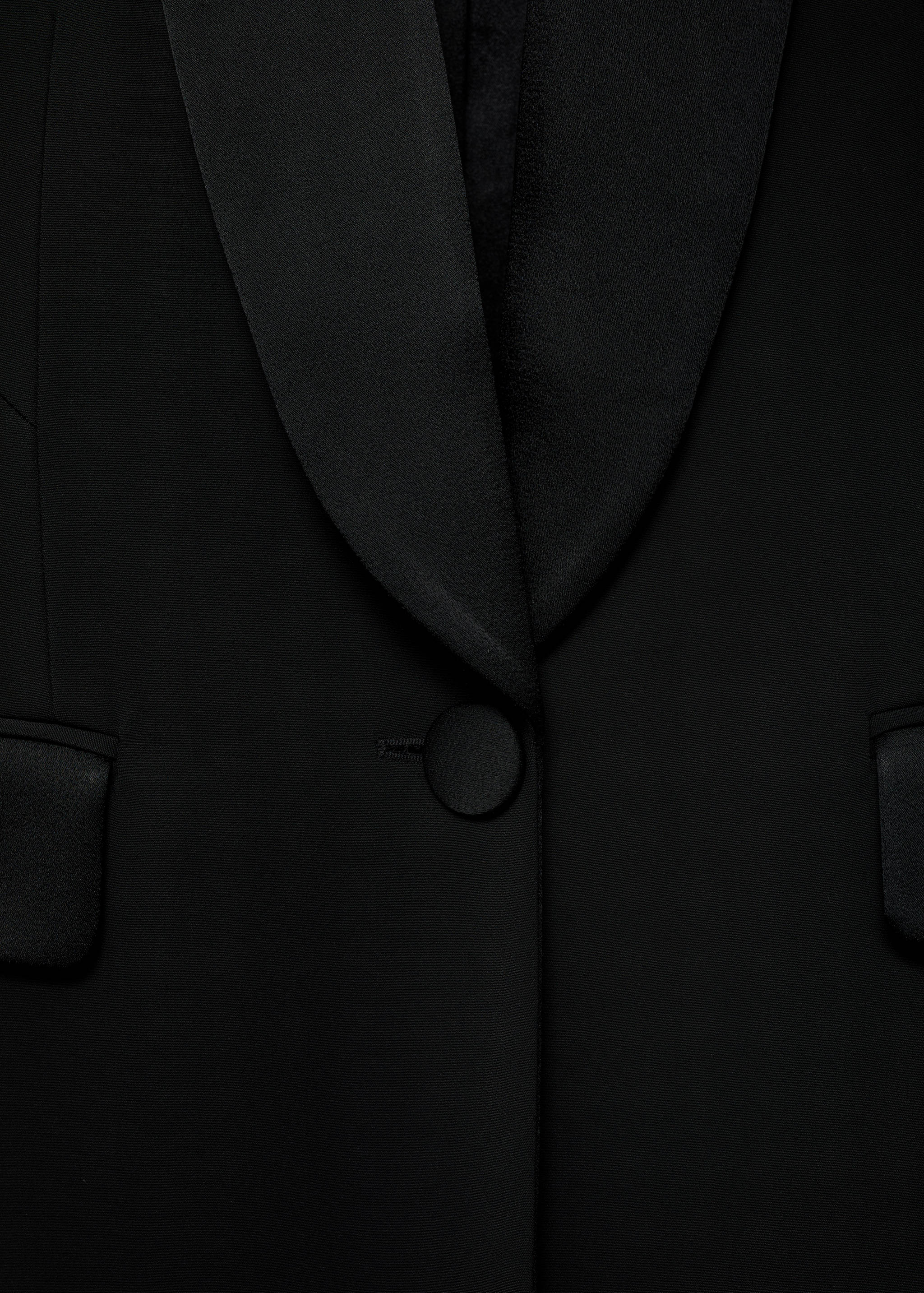 Suit jacket with satin details - Details of the article 8
