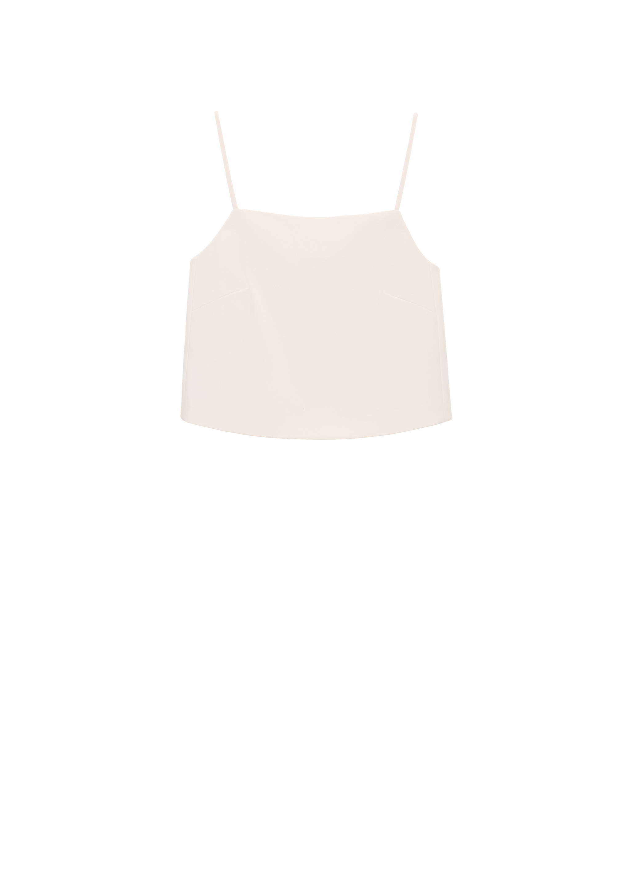 Buttoned crop top - Details of the article 7
