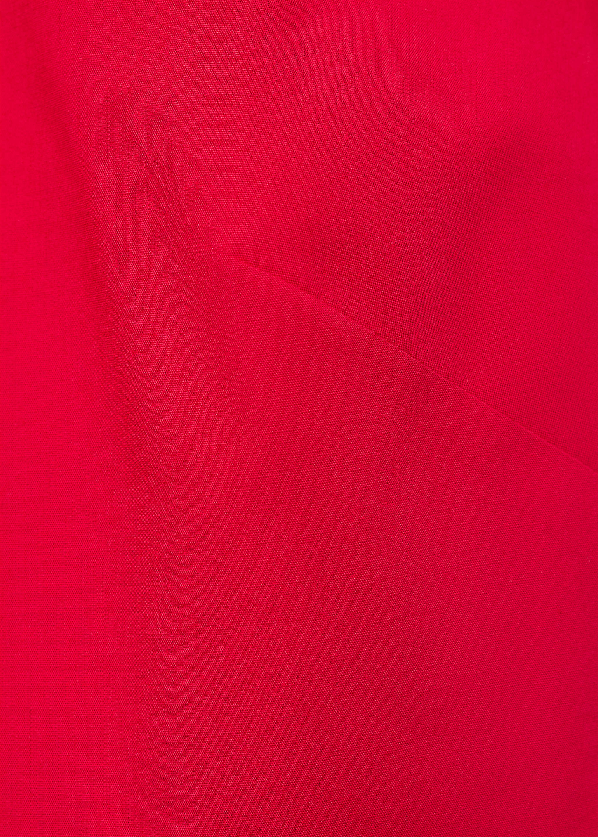 Crop top with bow on the back - Details of the article 0