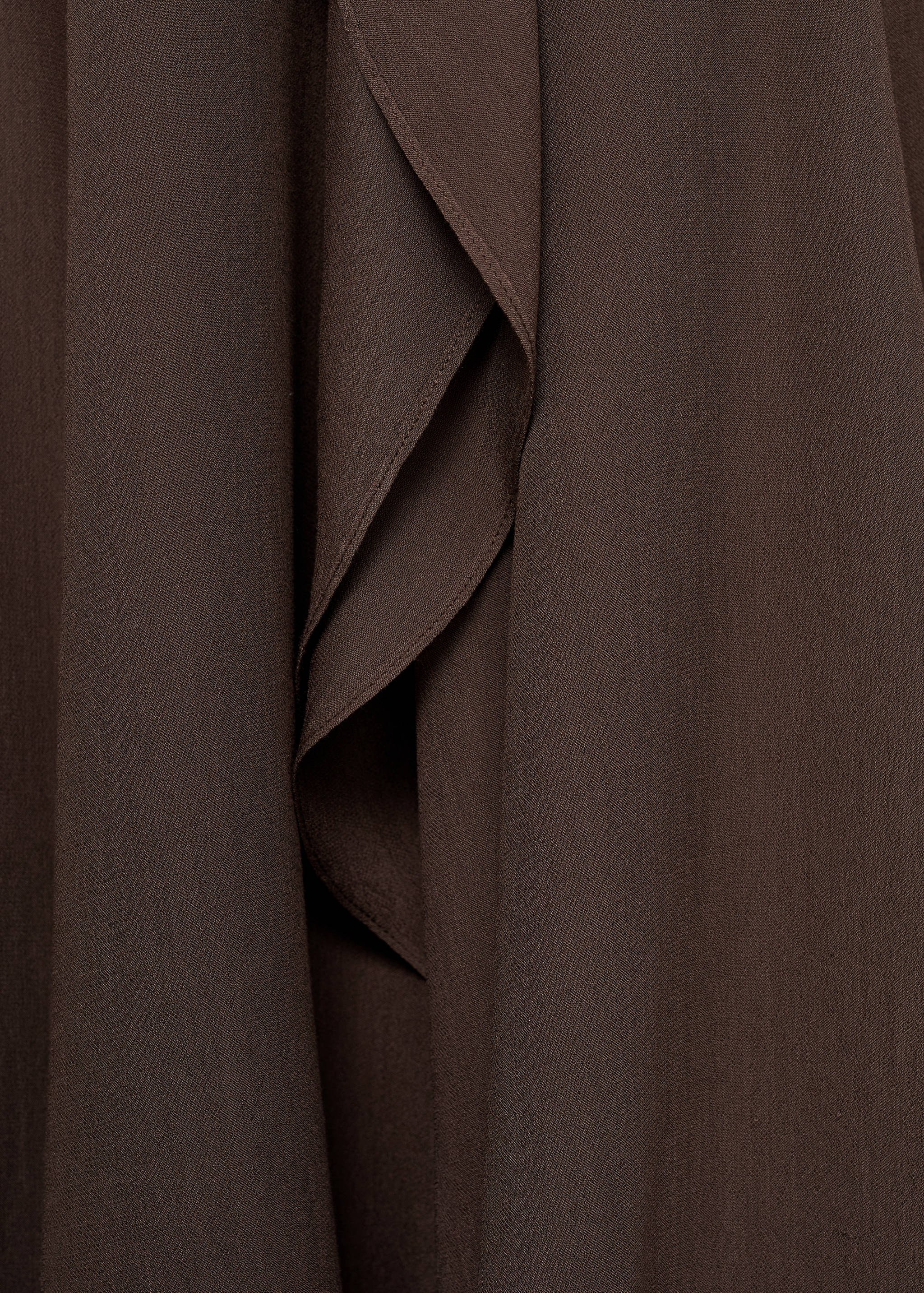 Maxi-skirt with ruffle detail - Details of the article 8