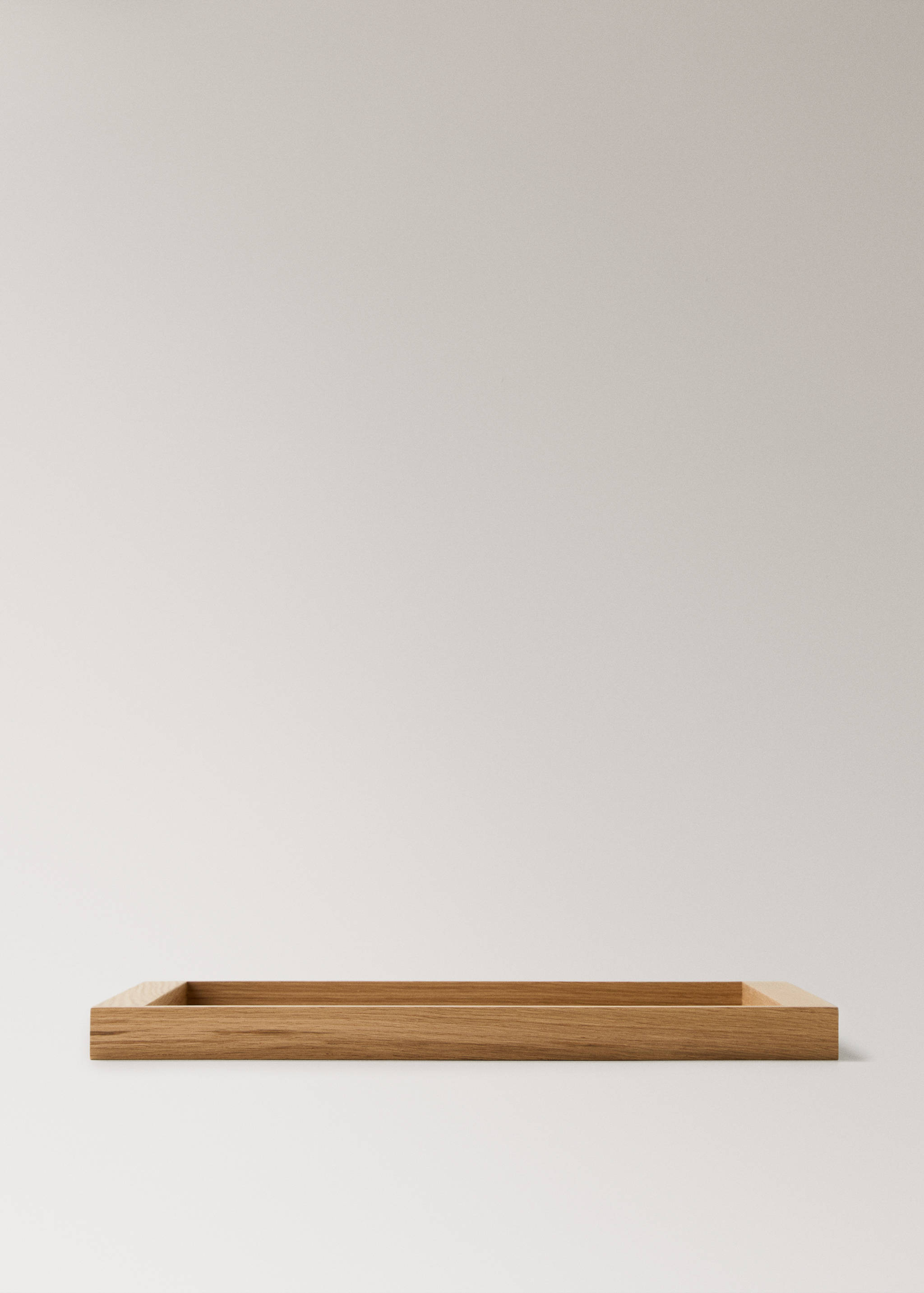 Large rectangular wooden tray - Article without model