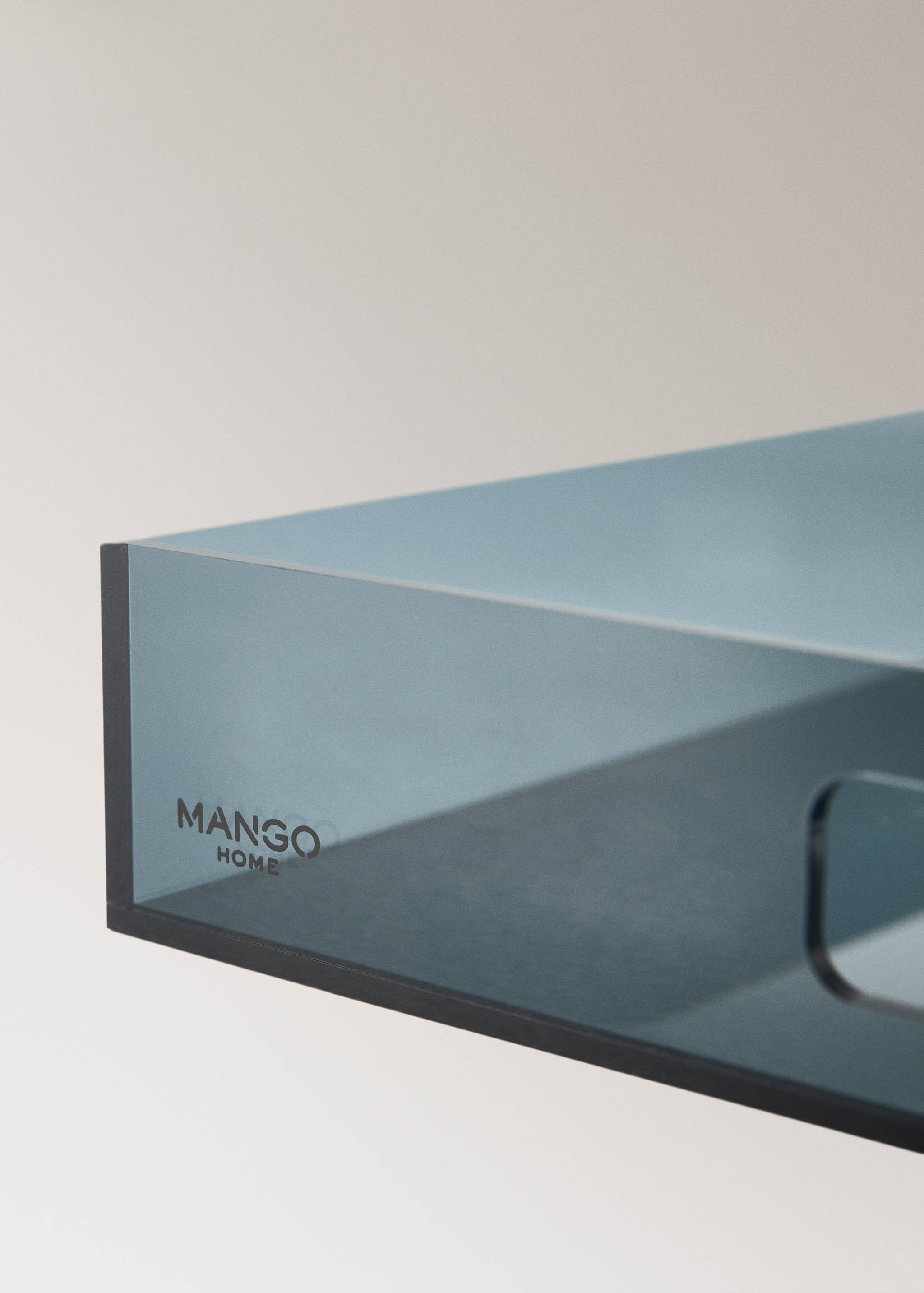 Δίσκος ακρυλικός ορθογώνιος μεσαίος - Λεπτομέρεια του προϊόντος 3