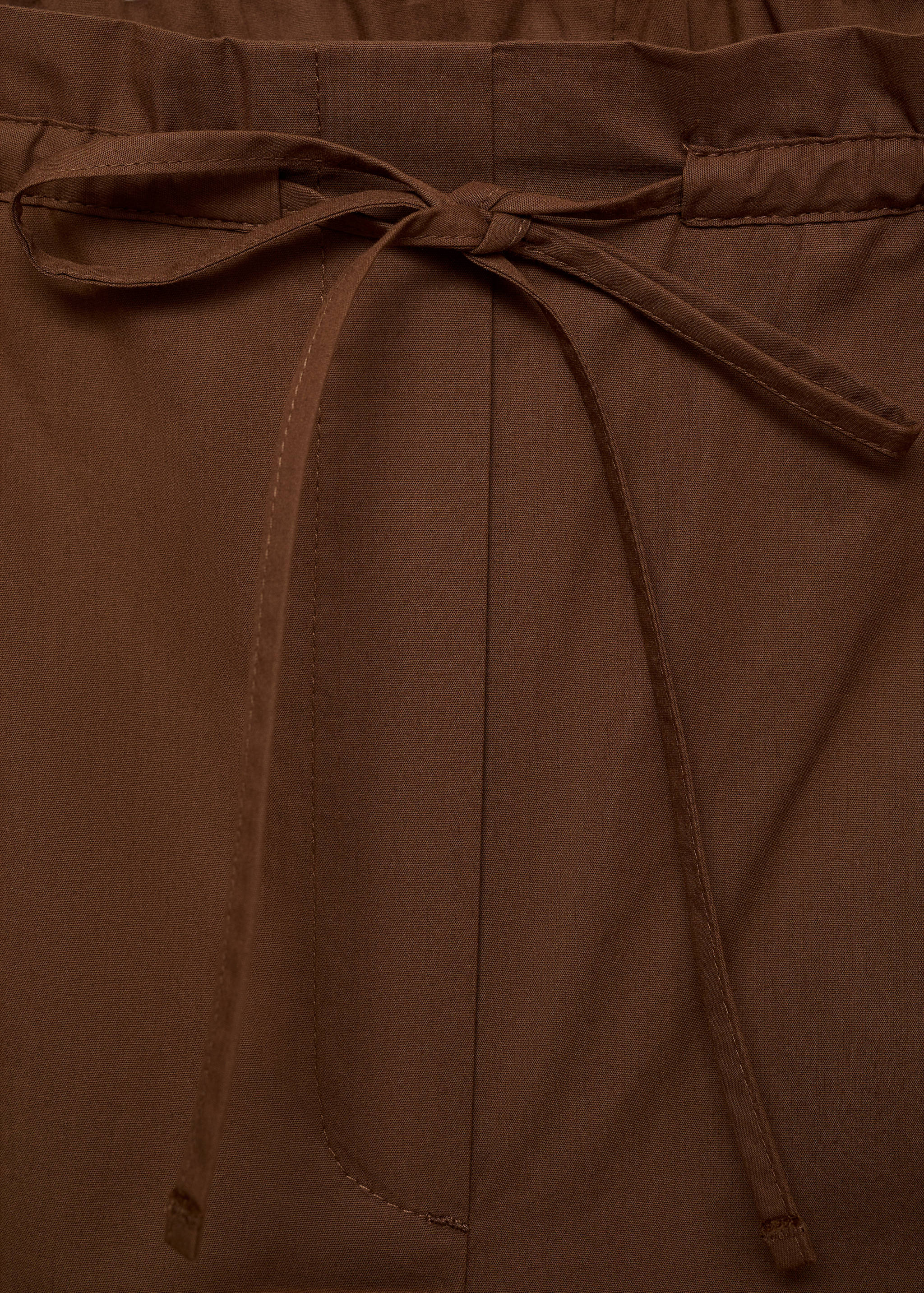 Paperbag pants with bow - Details of the article 0