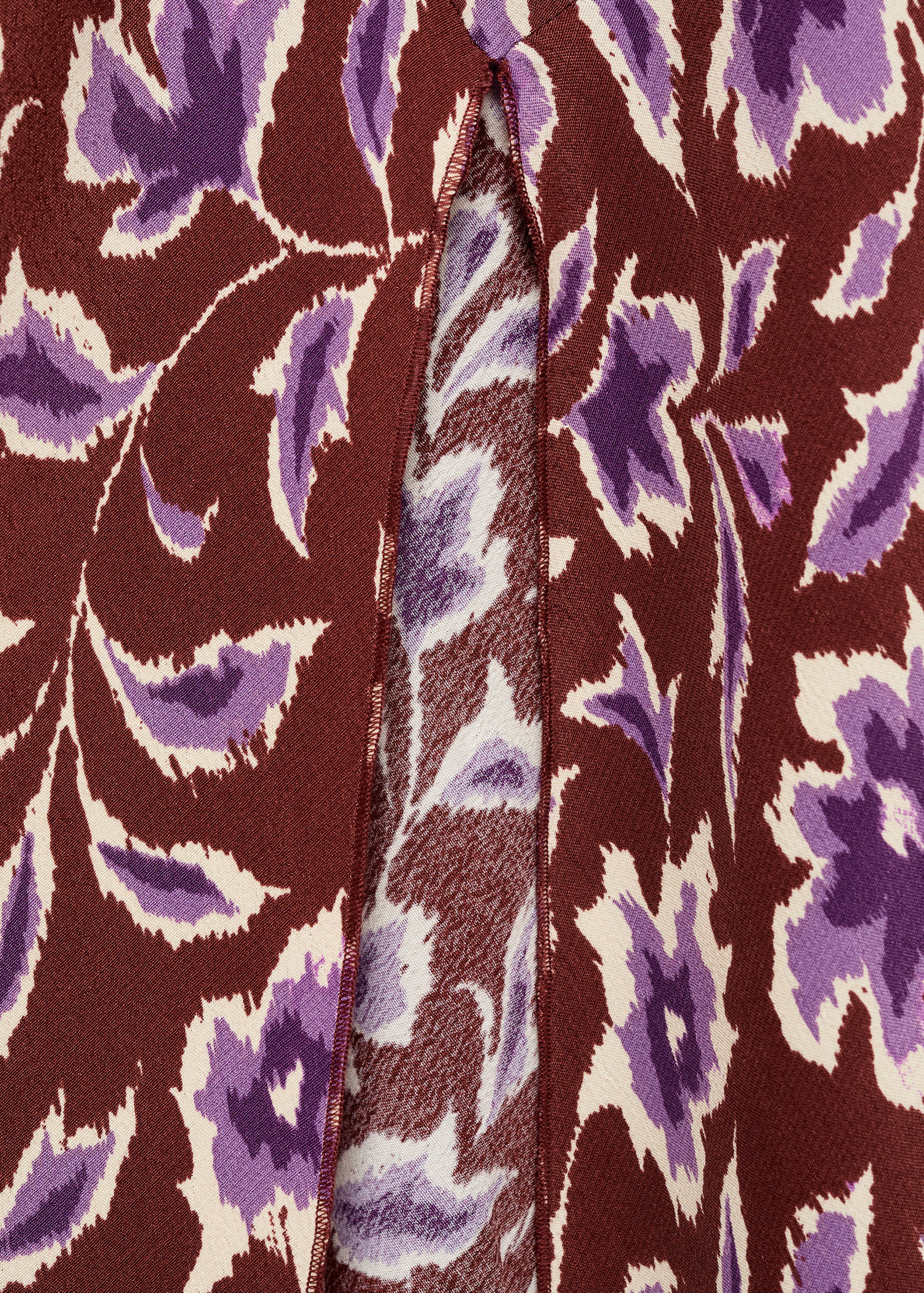 Vestido halter com estampado floral - Pormenor do artigo 0