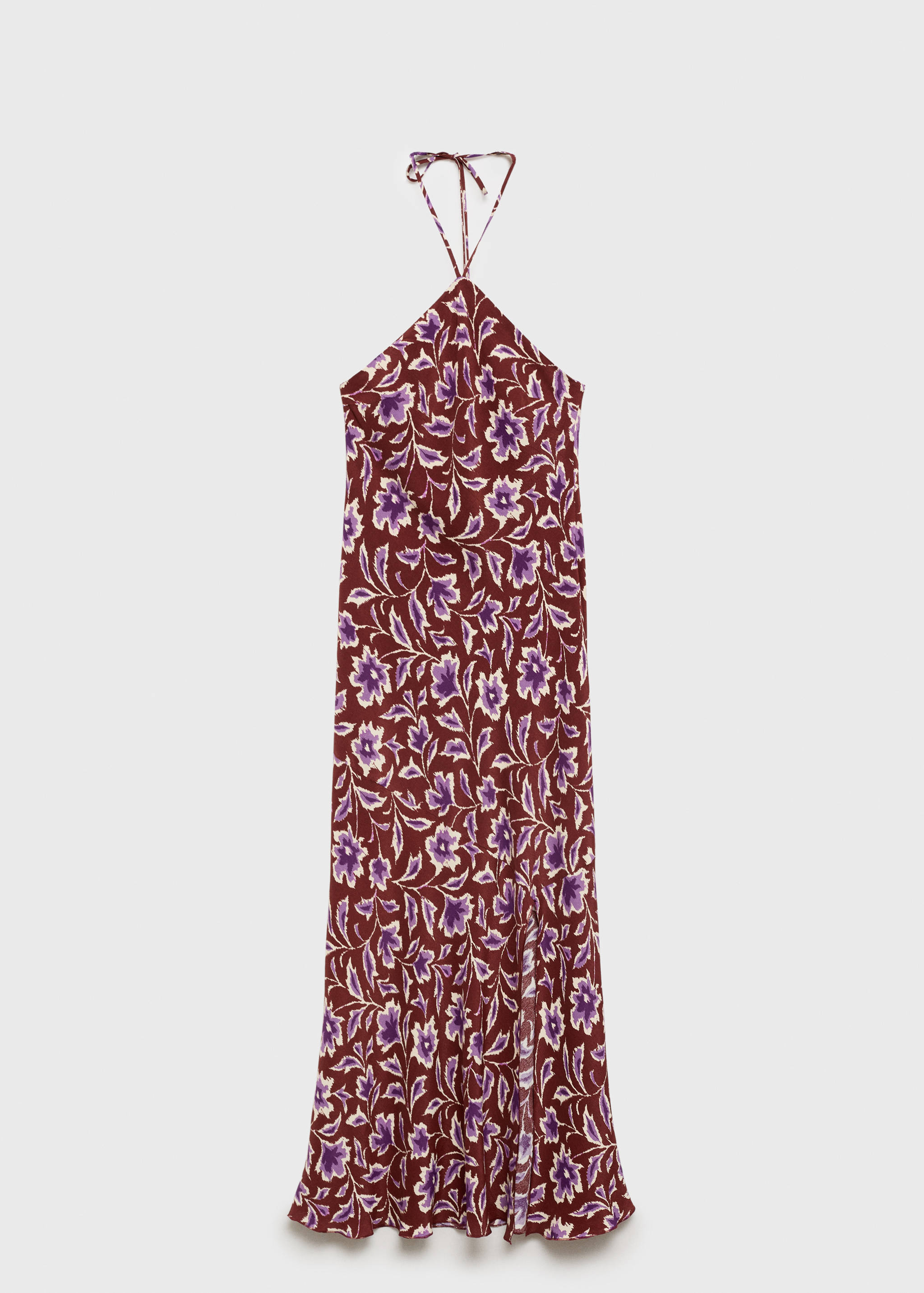 Floral-print halter dress - Article without model